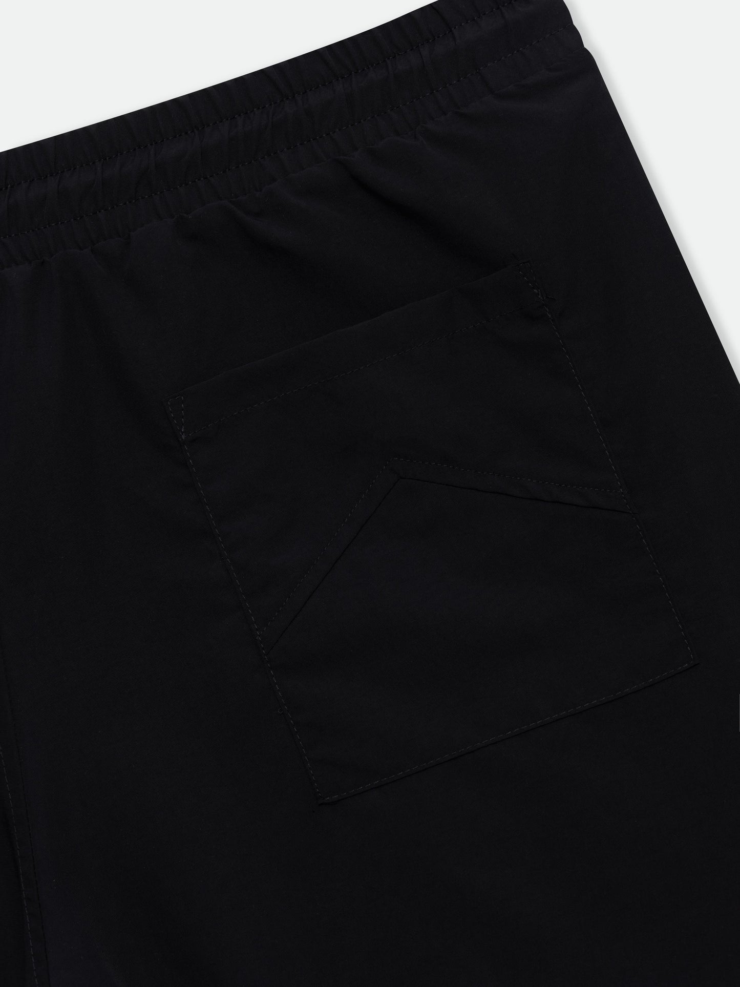 LOGO TRACK SHORT - BLACK