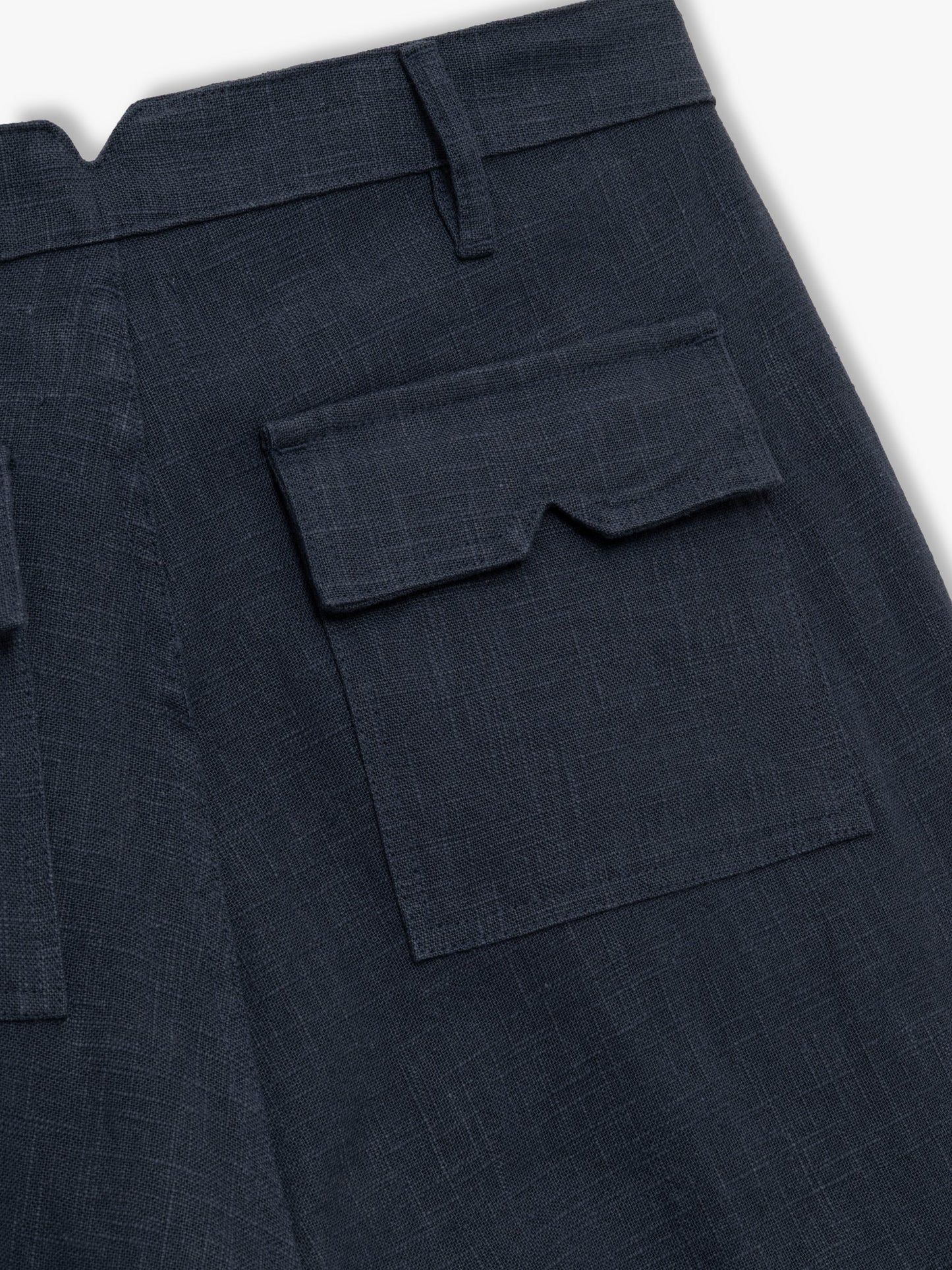LINEN PARACHUTE PANT