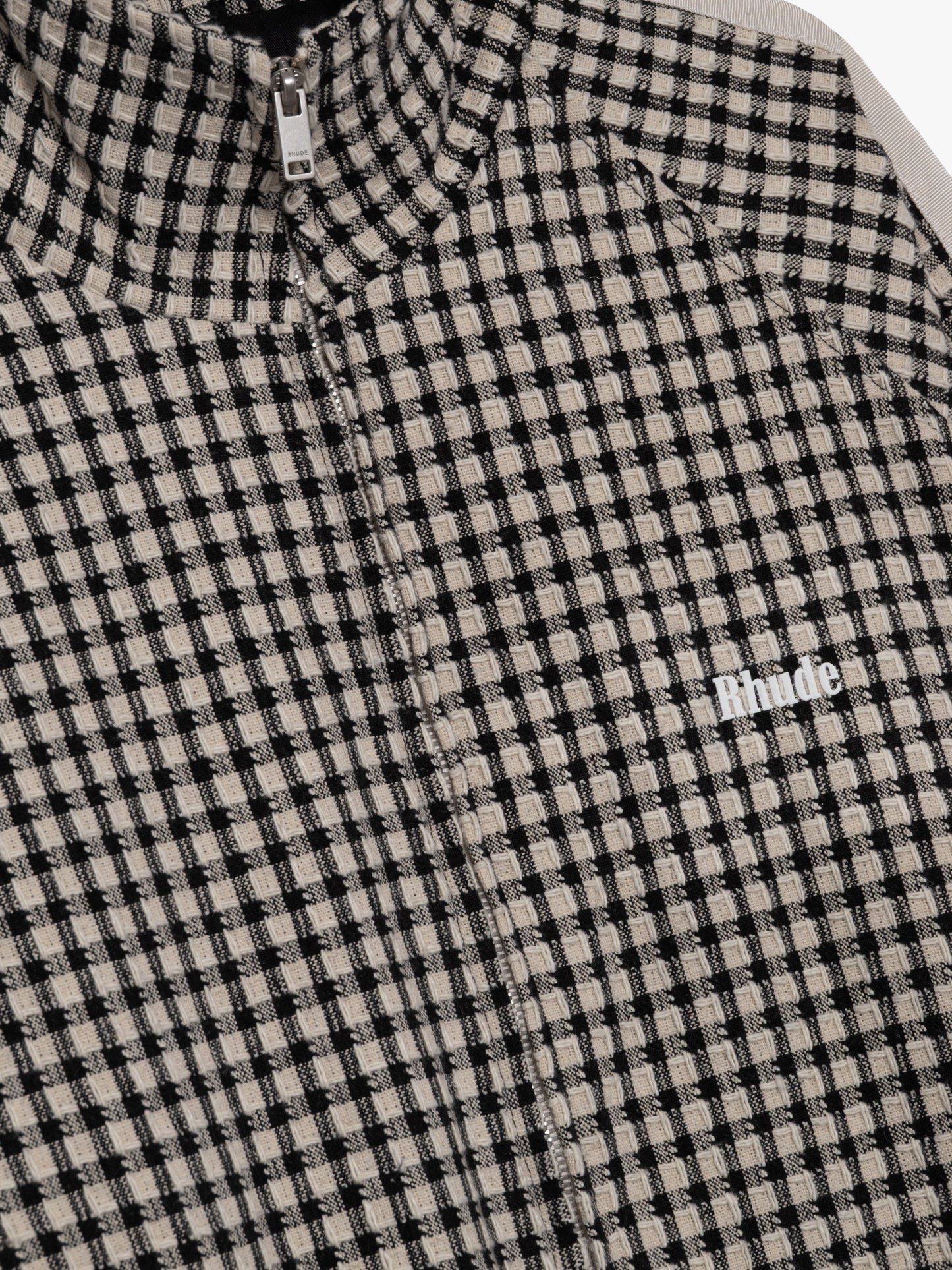 GINGHAM HAMPTONS TRACK JACKET