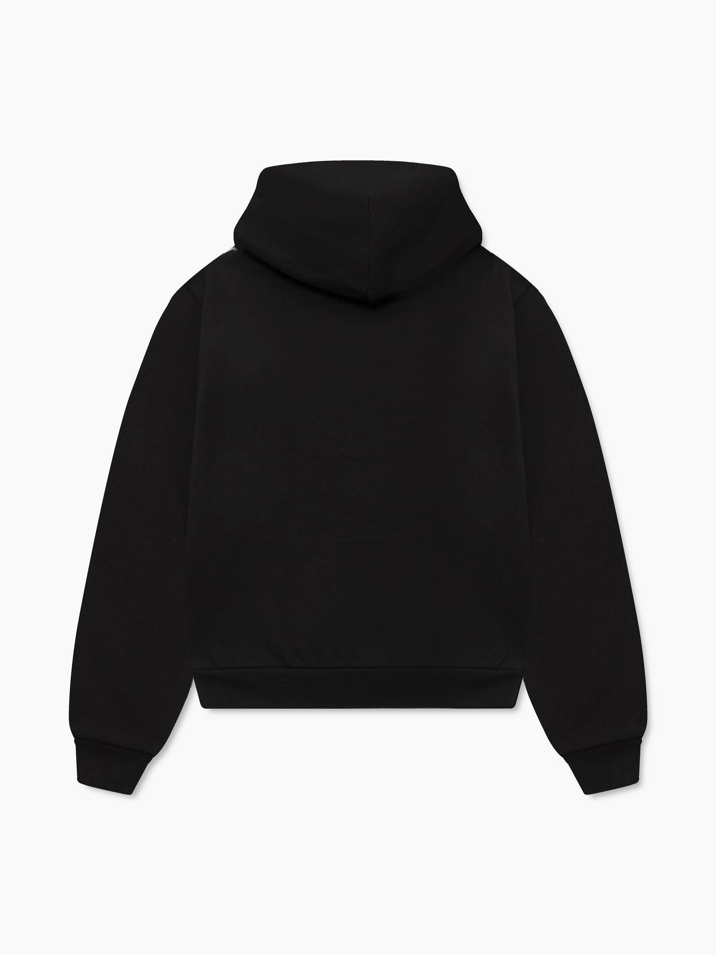 RHUDE x DOMAINE CHAVY-CHOUET PATCH HOODIE - BLACK \/ YELLOW