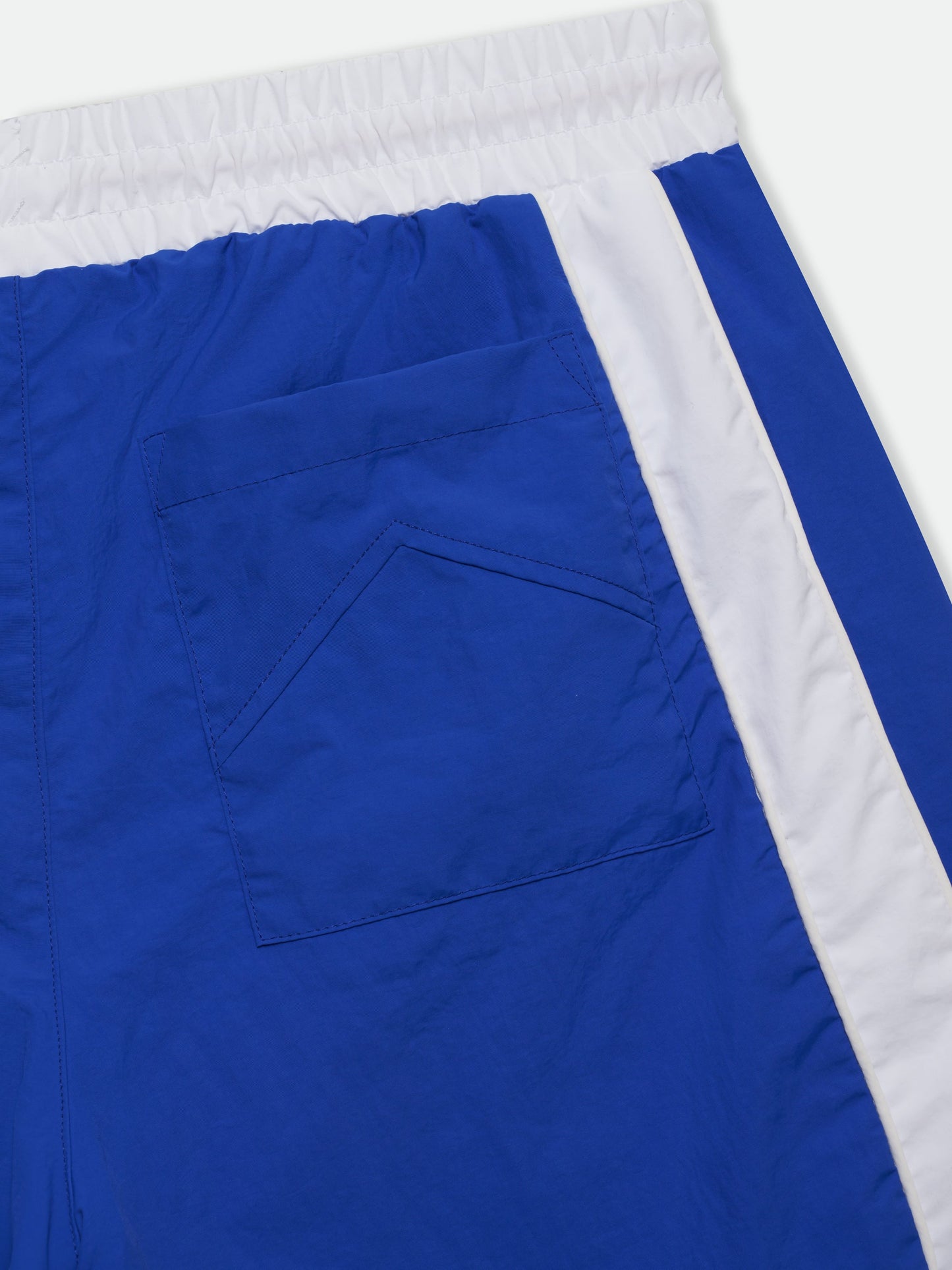 CAMPIONE BAGGY TRACK SHORT - BLUE \/ WHITE