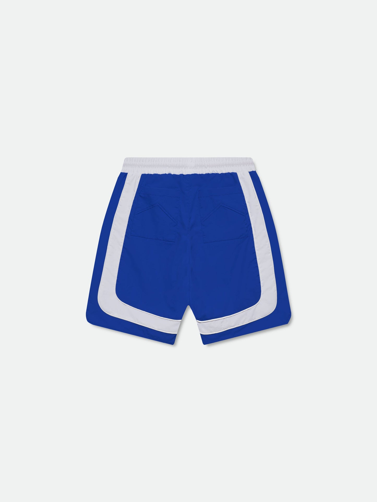 CAMPIONE BAGGY TRACK SHORT - BLUE \/ WHITE