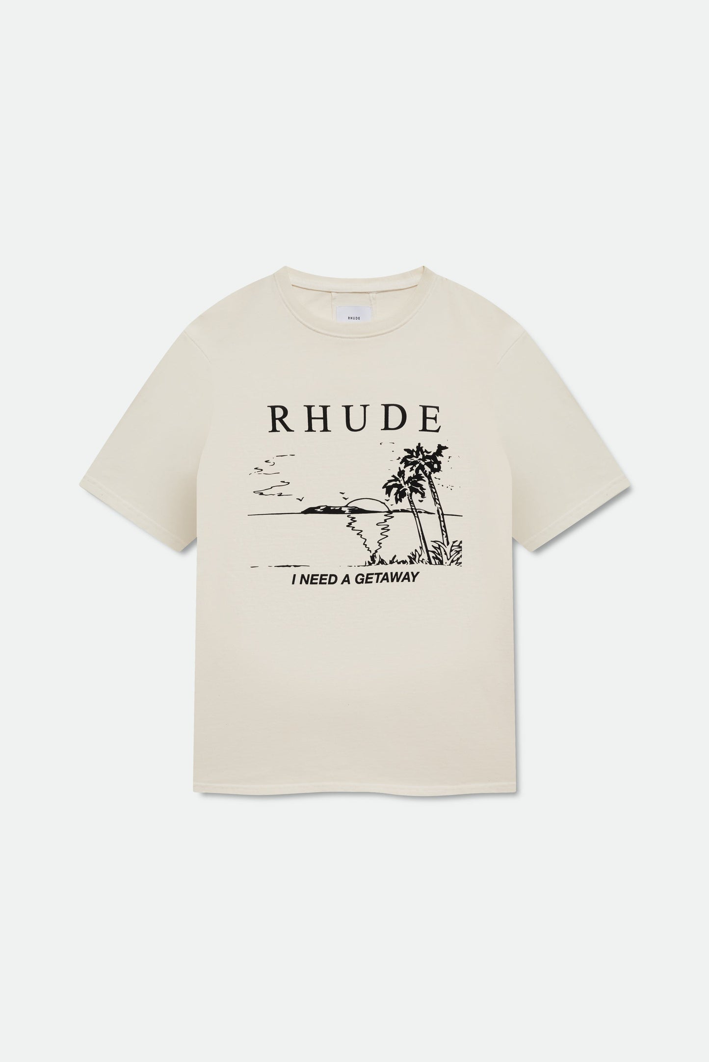 I NEED A GETAWAY TEE - VINTAGE WHITE\/ BLACK