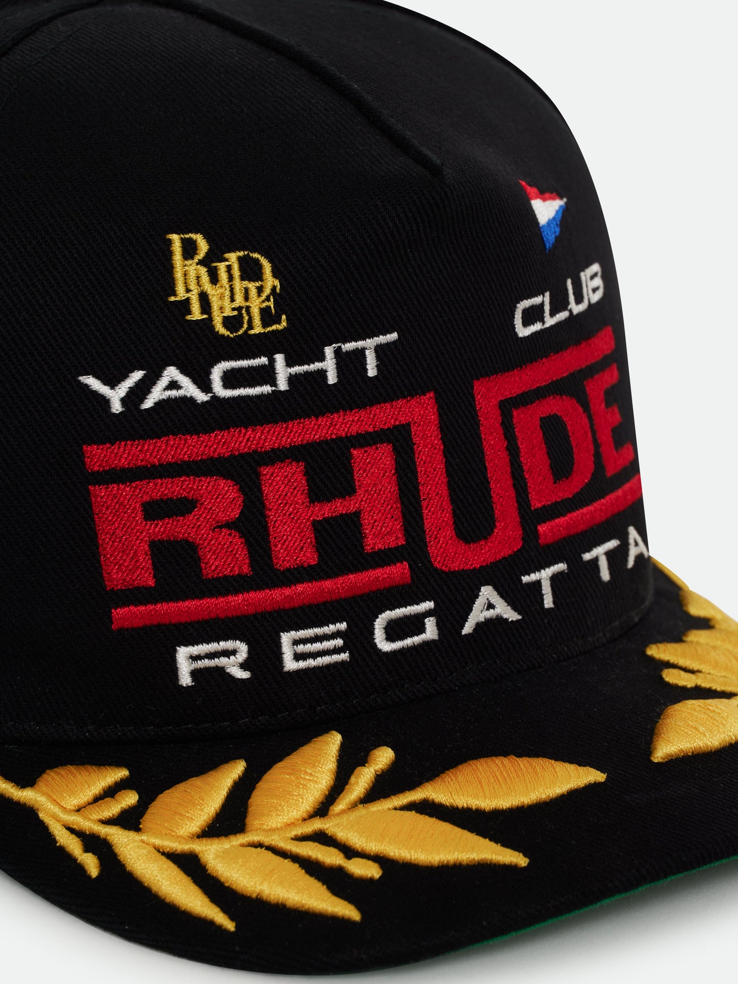 REGATTA CLUB HAT - BLACK \/ WHITE \/ RED