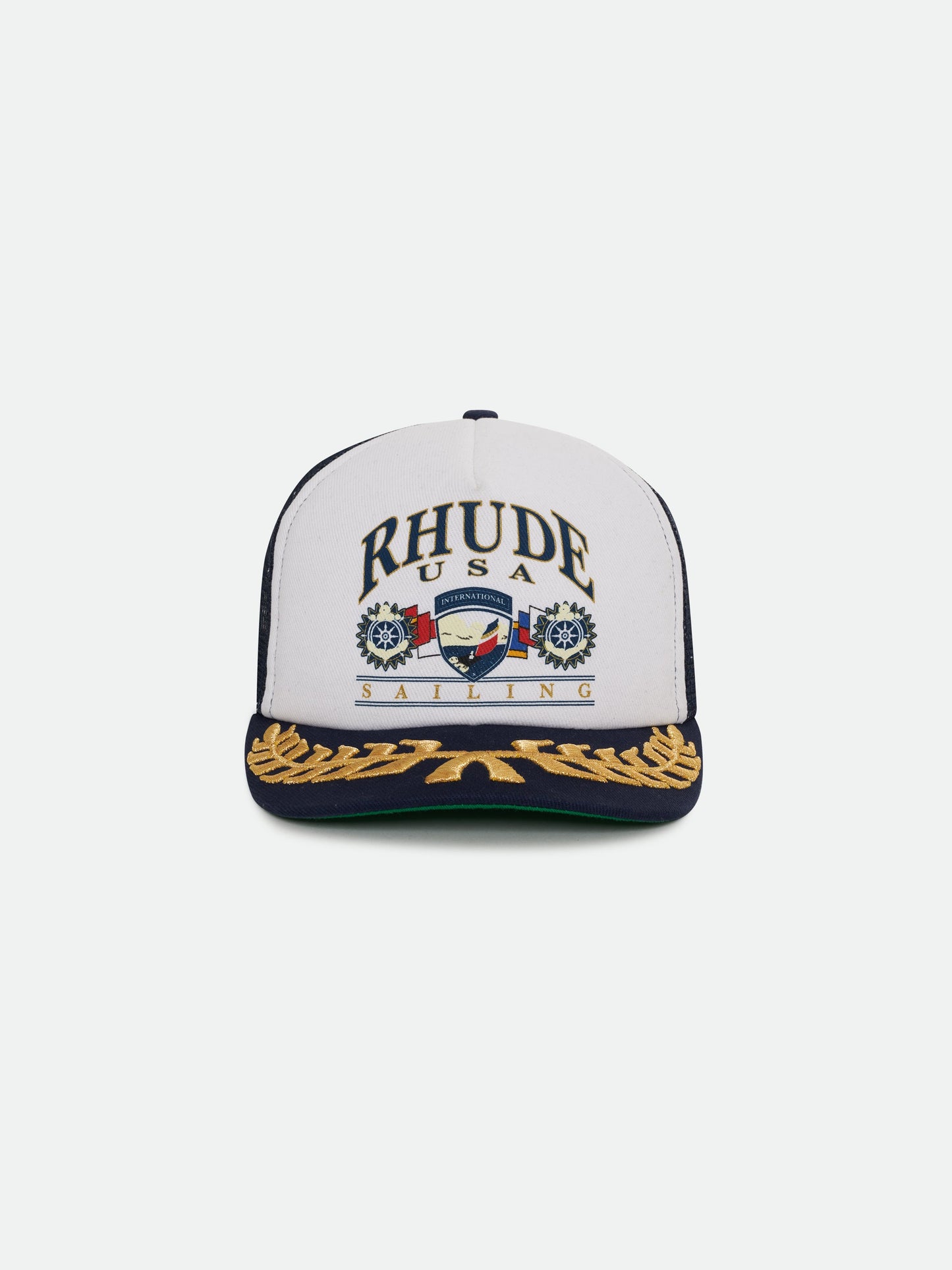 USA SAILING ICON TRUCKER HAT - NAVY \/ WHITE