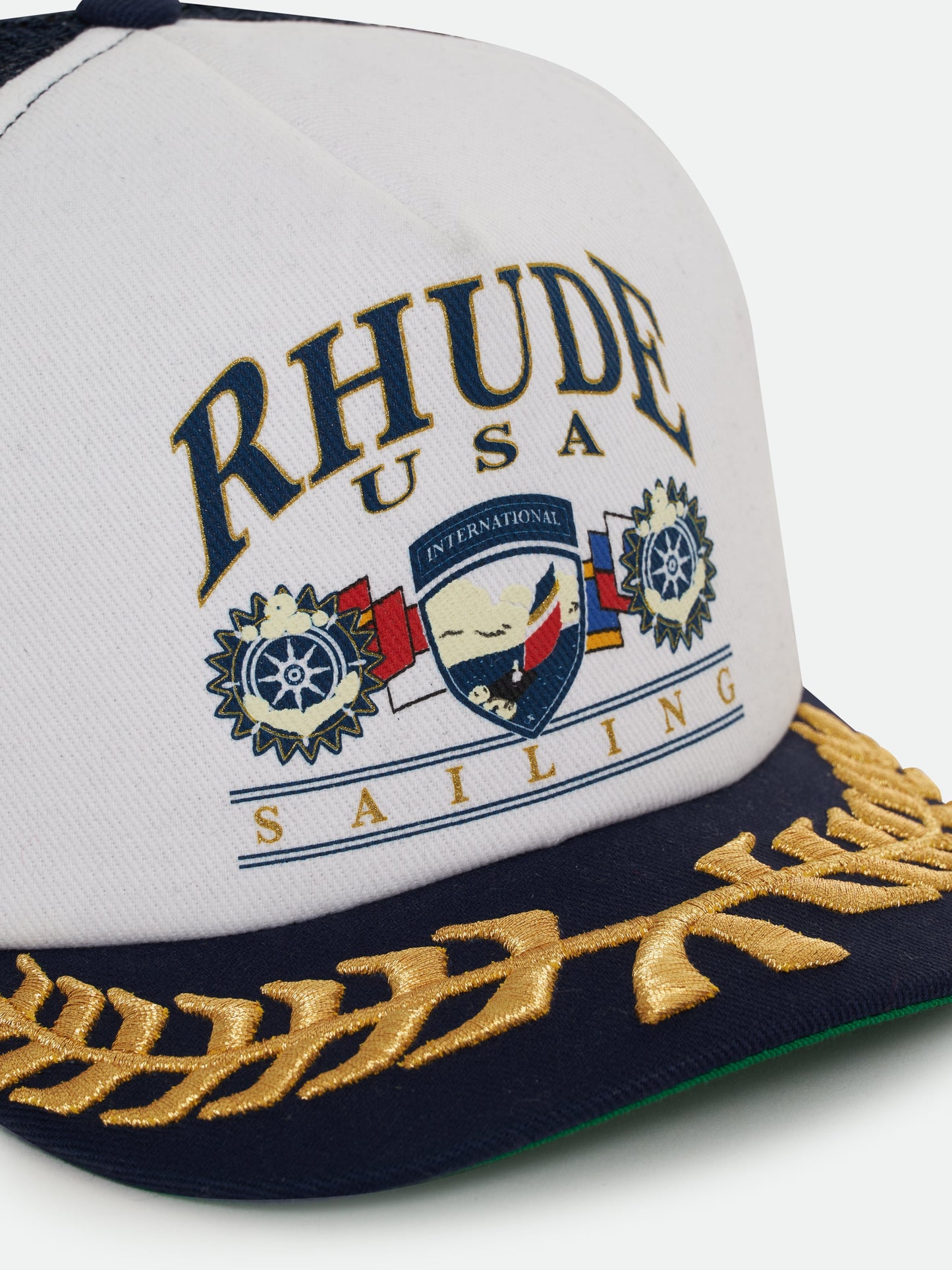 USA SAILING ICON TRUCKER HAT - NAVY \/ WHITE