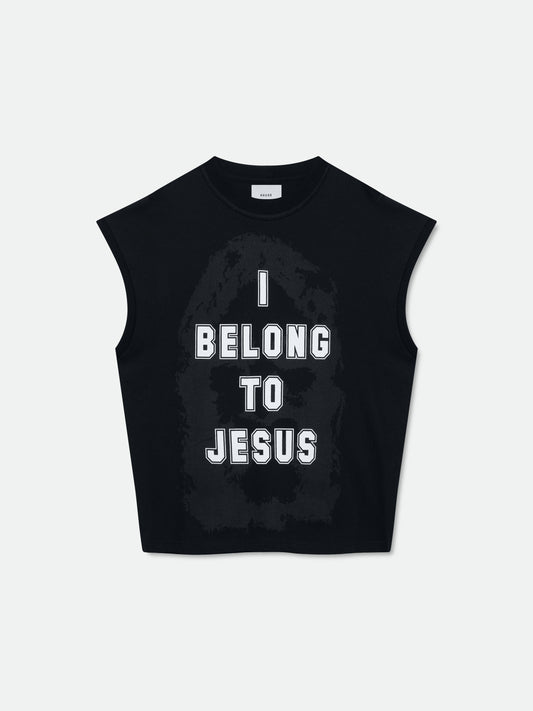 BELONG TO JESUS CUTOFF TEE