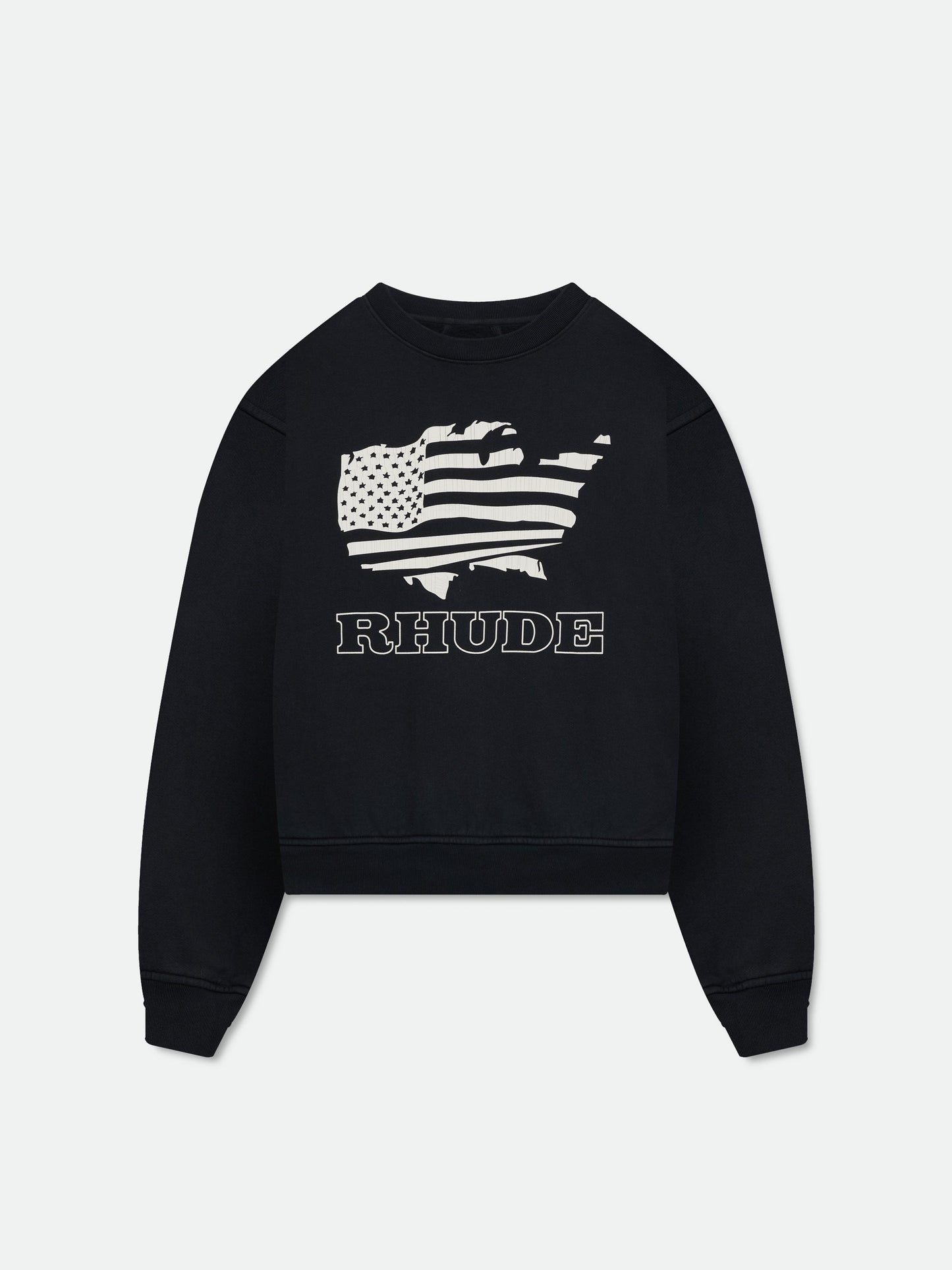 RHUDE BANNER CREWNECK
