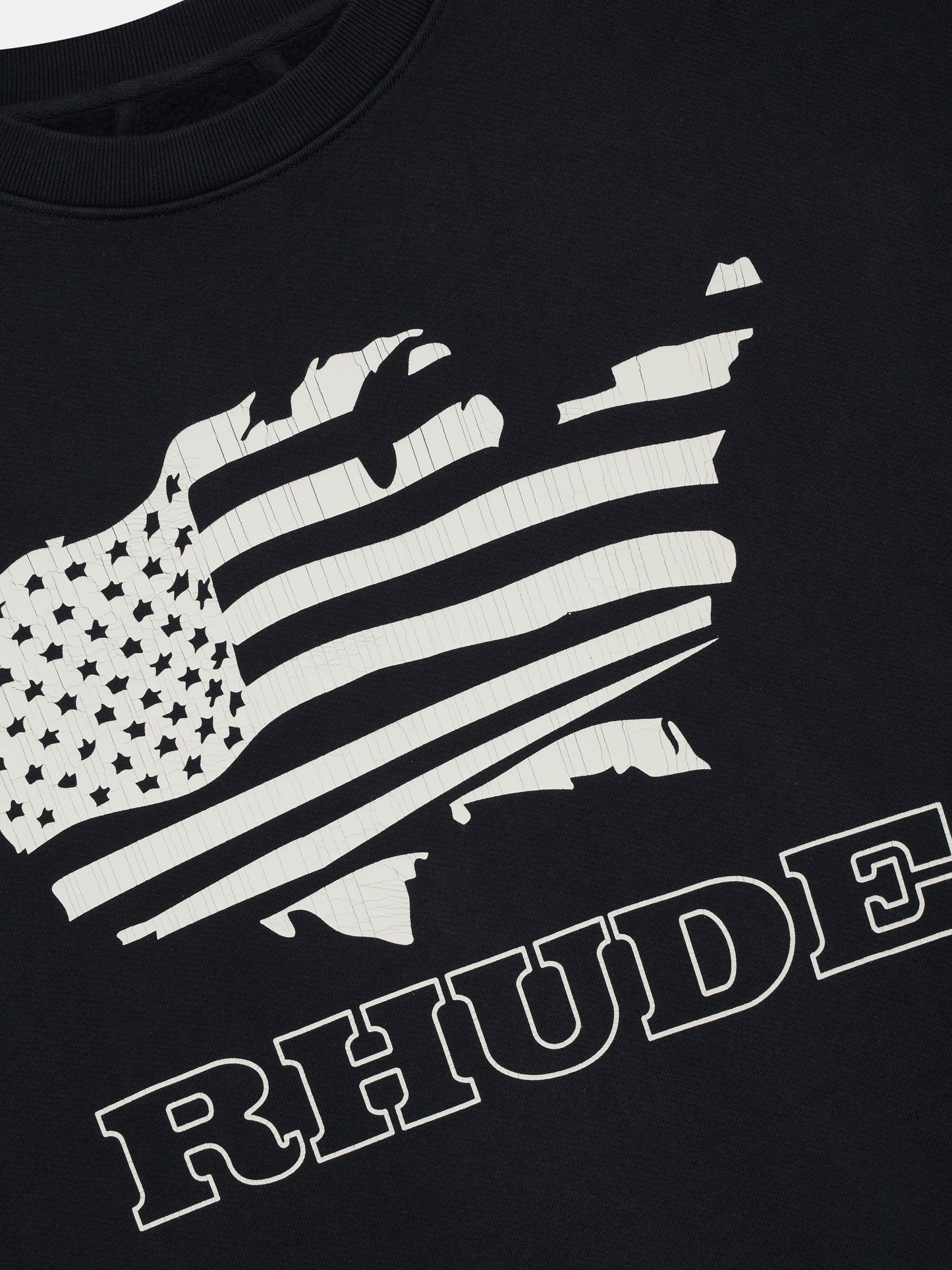 RHUDE BANNER CREWNECK
