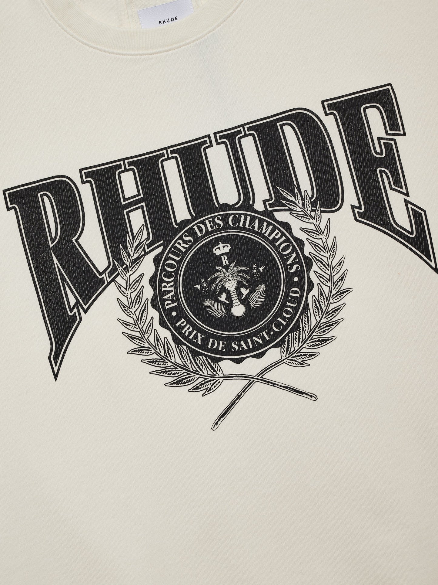 PARCOURS DES SAINT-CLOUD TEE - VINTAGE WHITE\/ BLACK