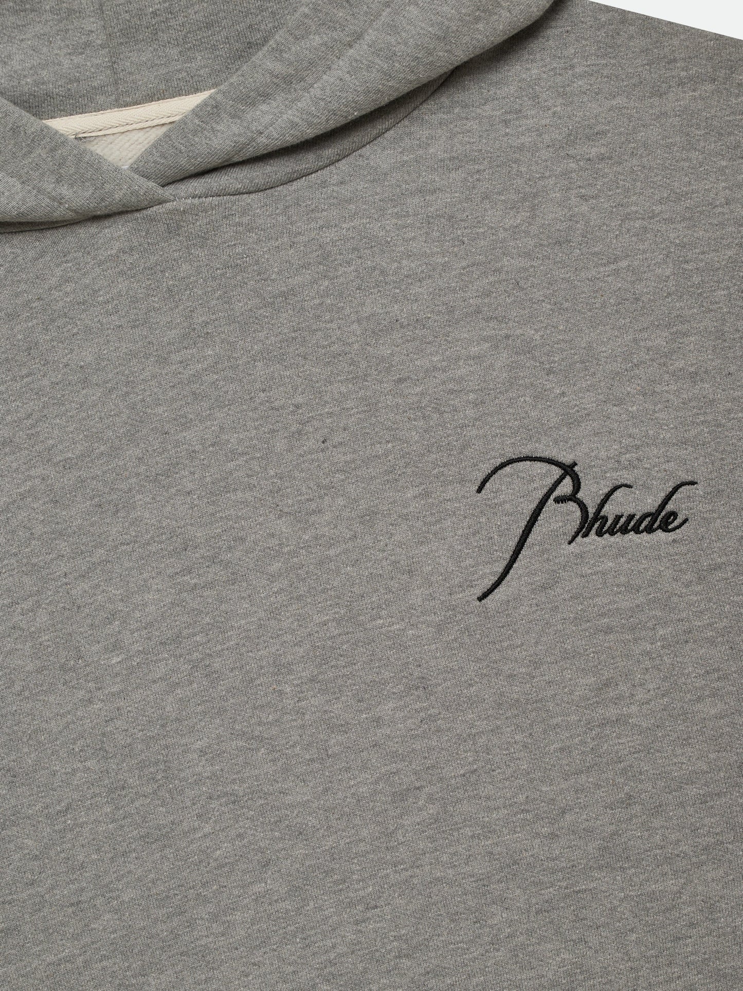 CLASSIQUE HOODIE - HEATHER GREY \/ BLACK