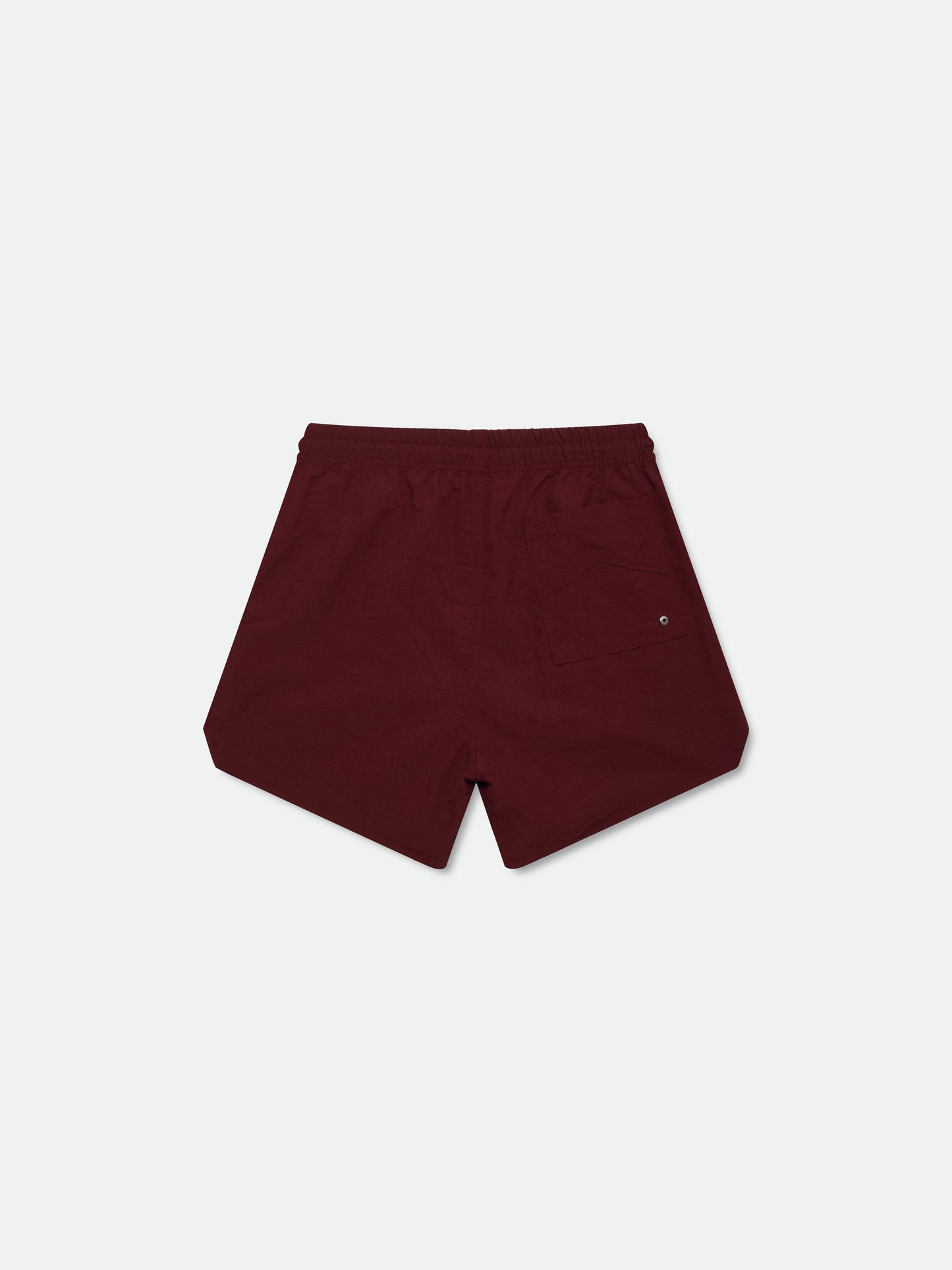 RHUDE RADIATOR SWIM TRUNKS - MAROON WHITE