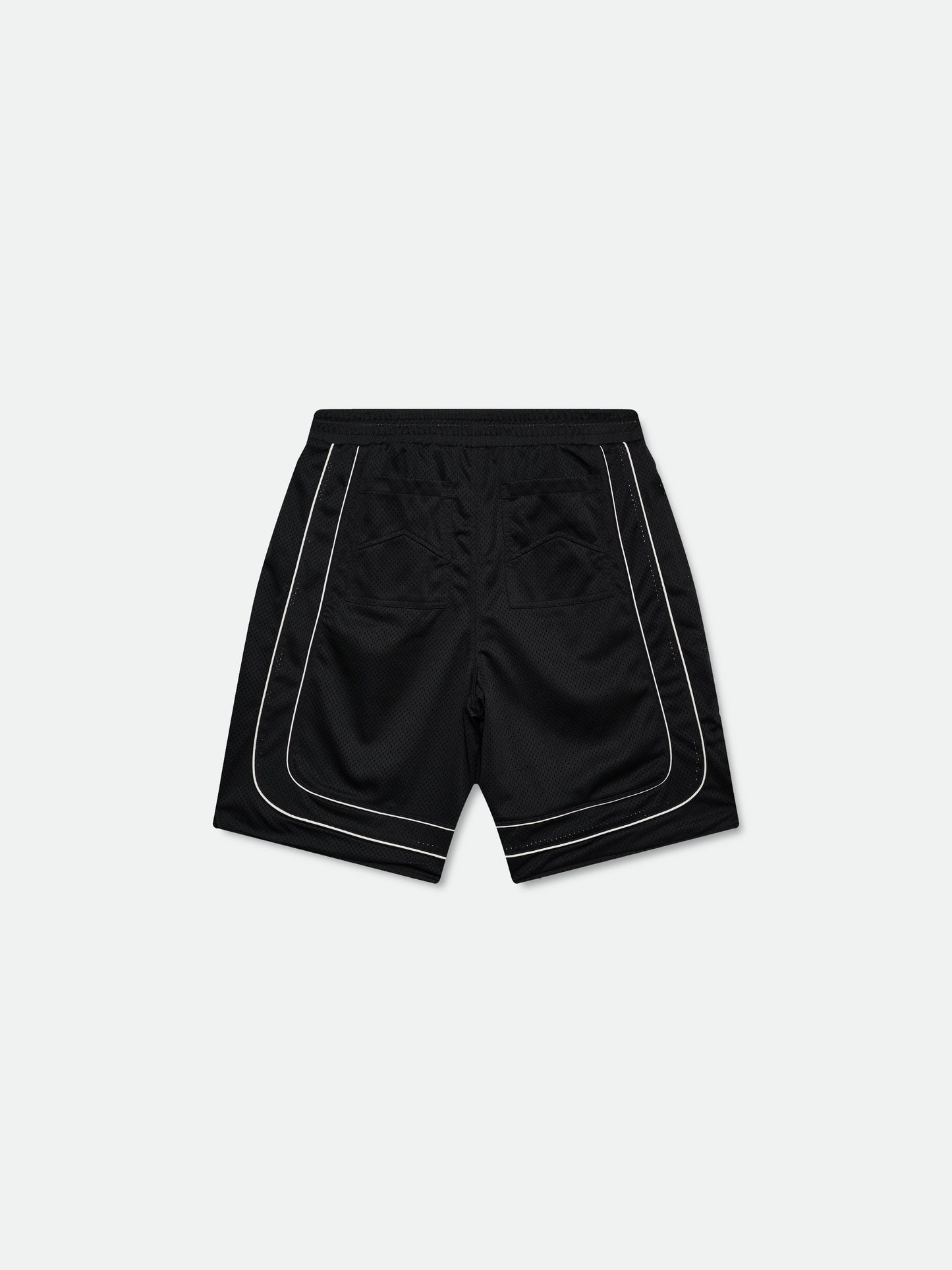 BAGGY COLLEGIATE LOGO SHORT - RED\/BLACK