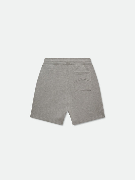 CLASSIQUE SWEAT SHORTS - HEATHER GREY\/BLACK