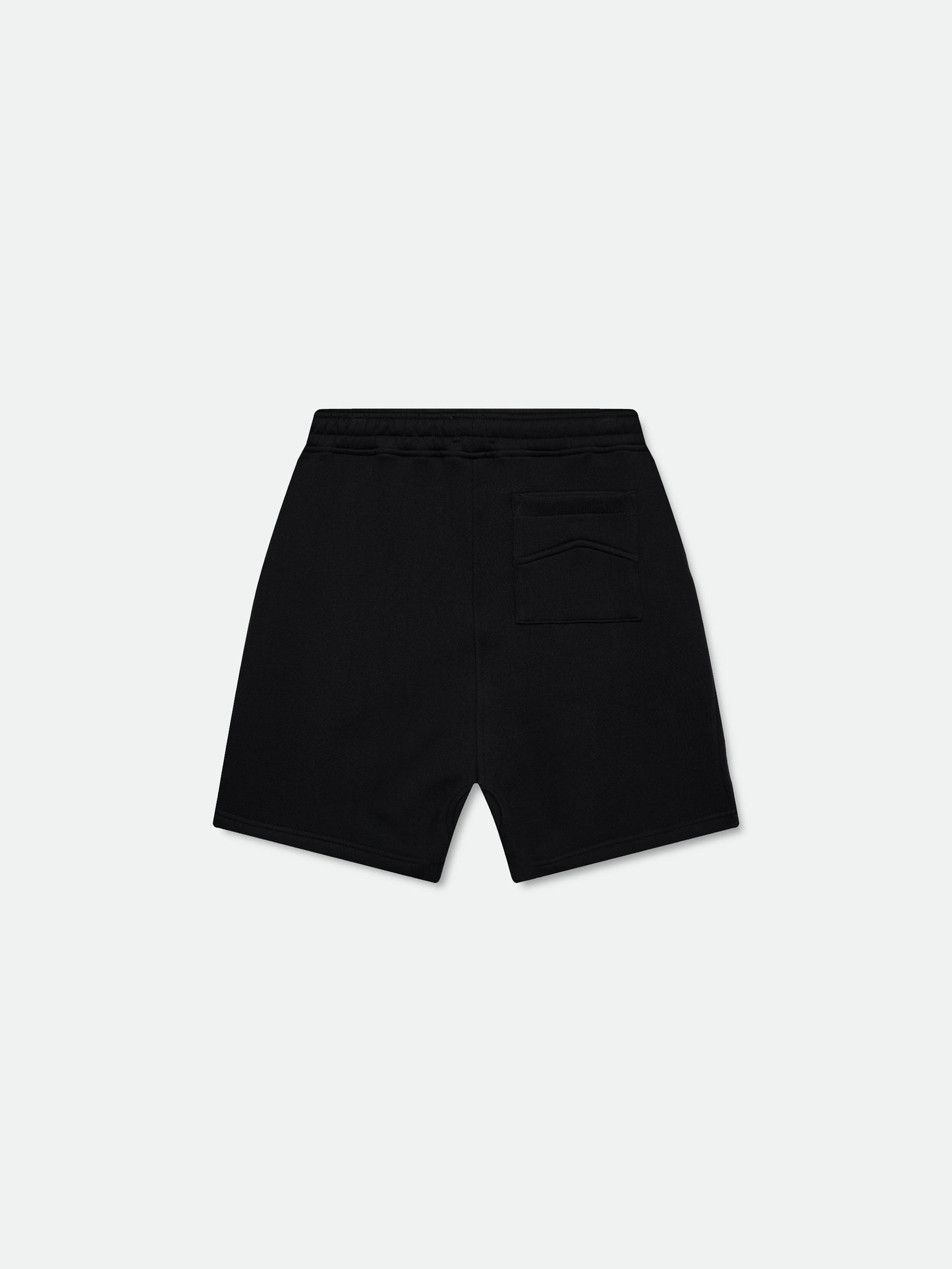 CLASSIQUE SWEAT SHORTS - BLACK\/WHITE