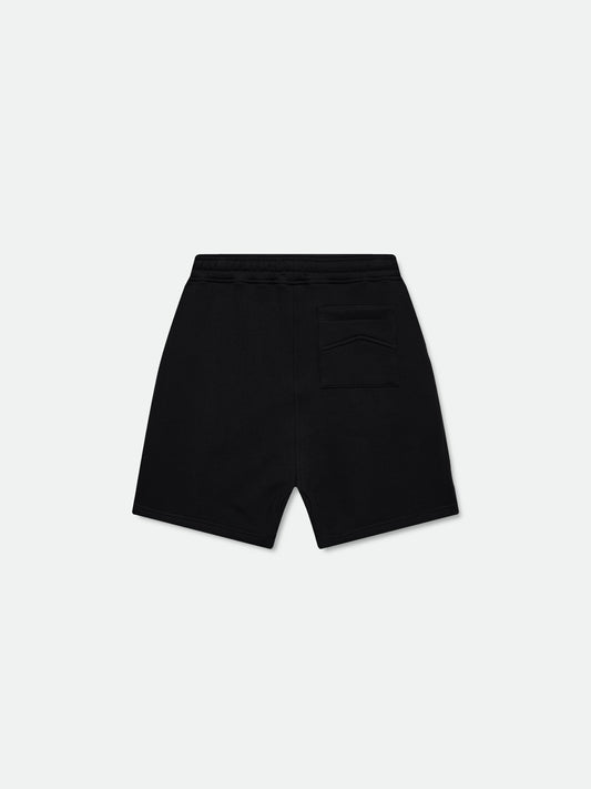 CLASSIQUE SWEAT SHORTS - BLACK\/WHITE