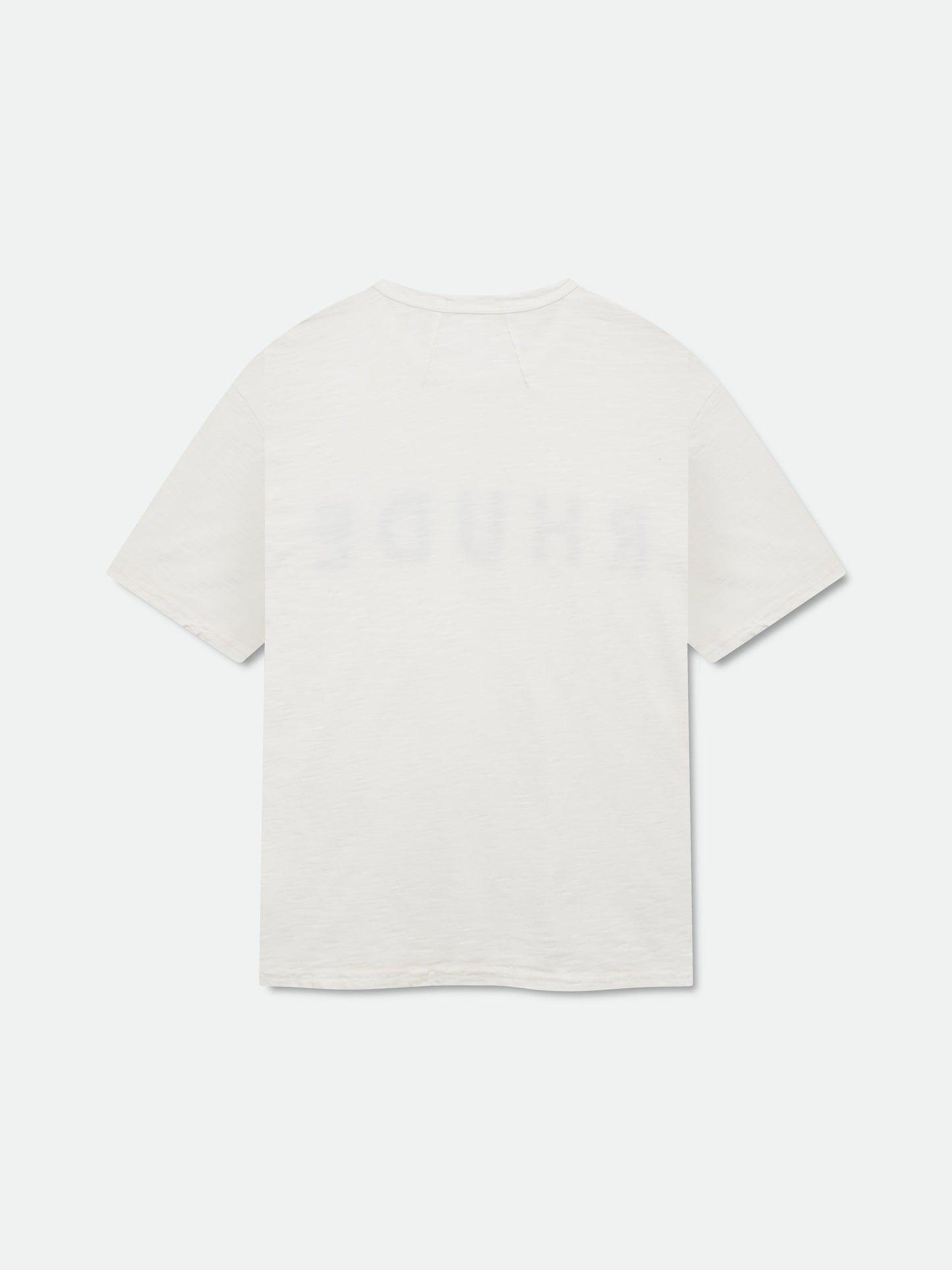 RHUDE LOGO SLUB TEE - VTG WHITE