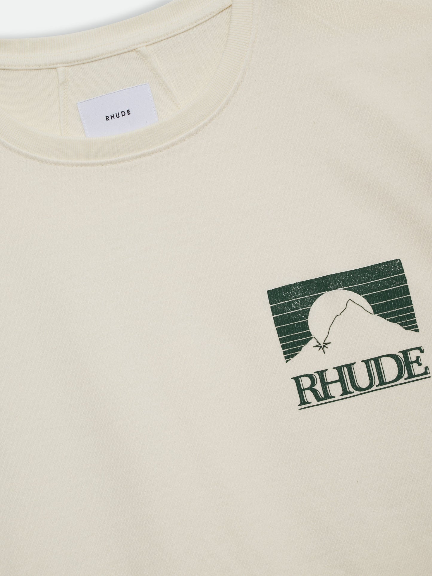MOONLIGHT PACK TEE - VINTAGE WHITE\/ GREEN