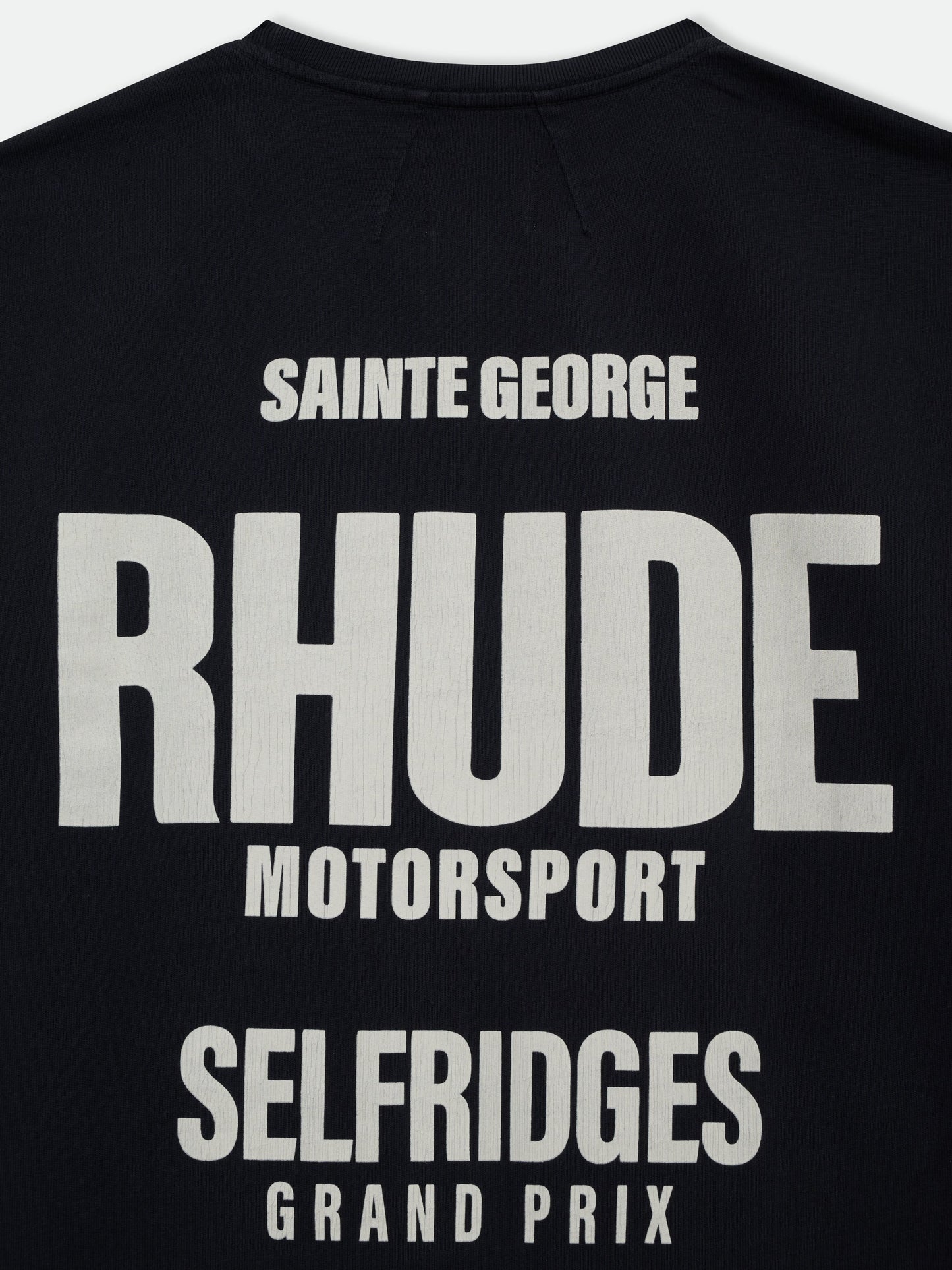 GRAND PRIX TEE - VINTAGE BLACK \/ WHITE \/ RED