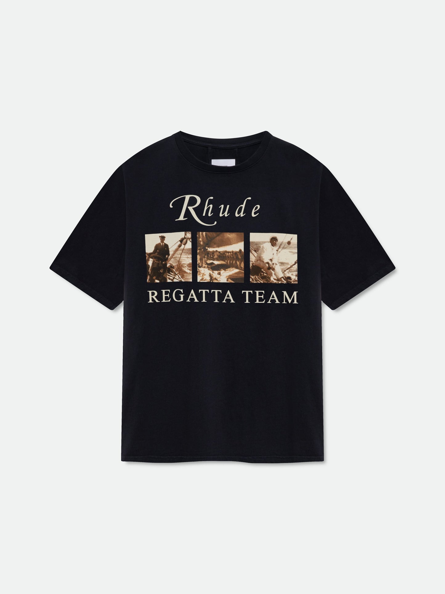 USVI REGATTA TOUR TEE - VINTAGE BLACK\/WHITE\/RED