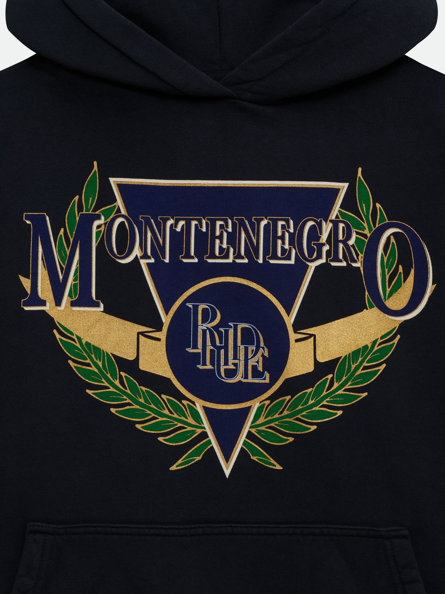 MONTENEGRO REGATTA HOODIE - VTG BLACK
