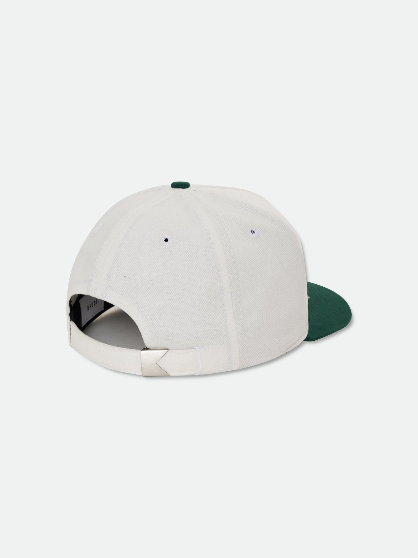 RHUDE FULL COUNT HAT - WHITE \/ GREEN \/ YELLOW