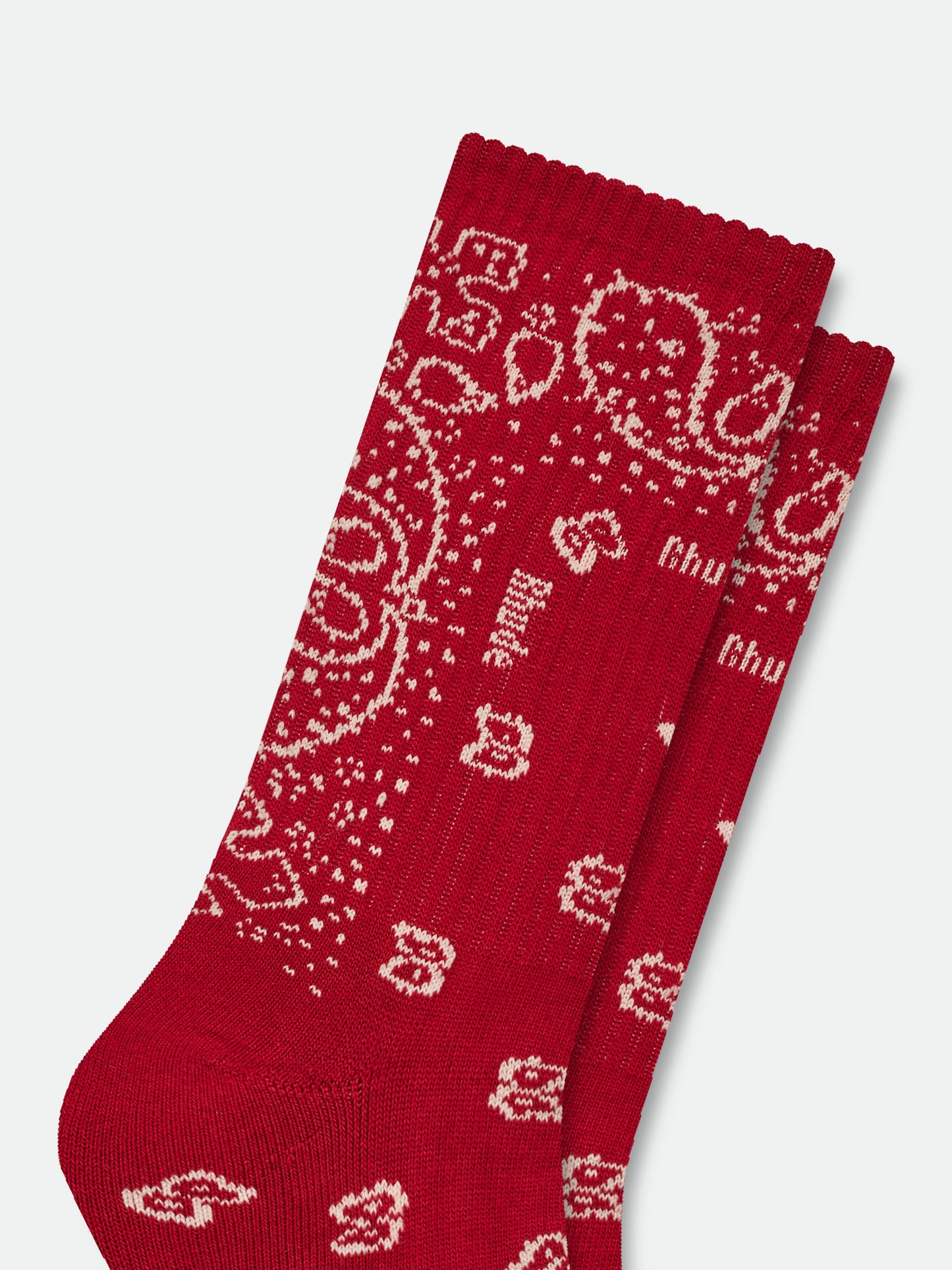 RHUDE BANDANA SOCK
