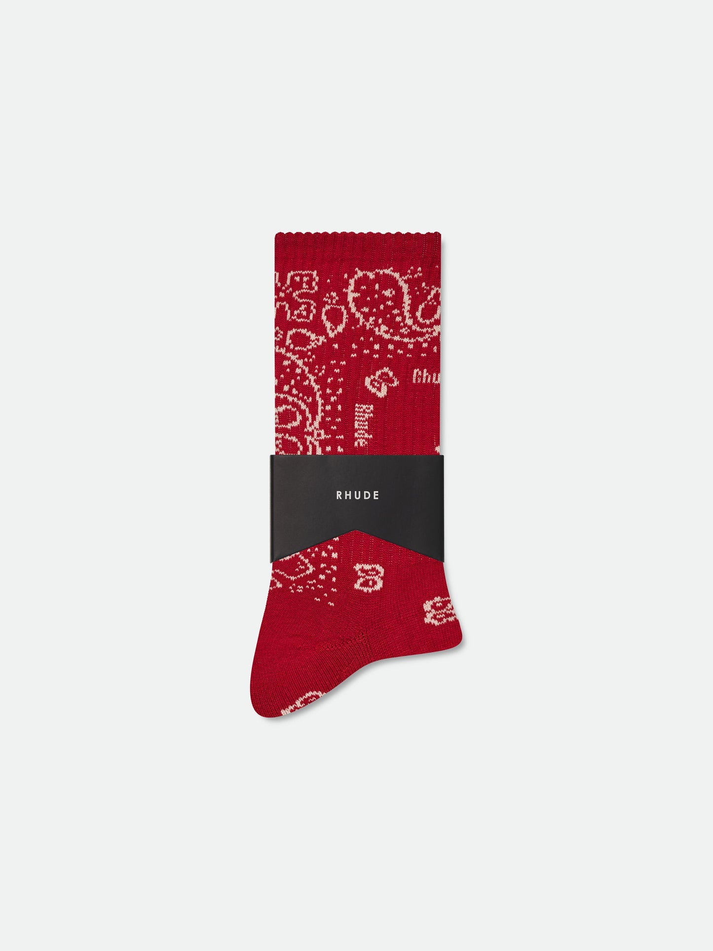 RHUDE BANDANA SOCK