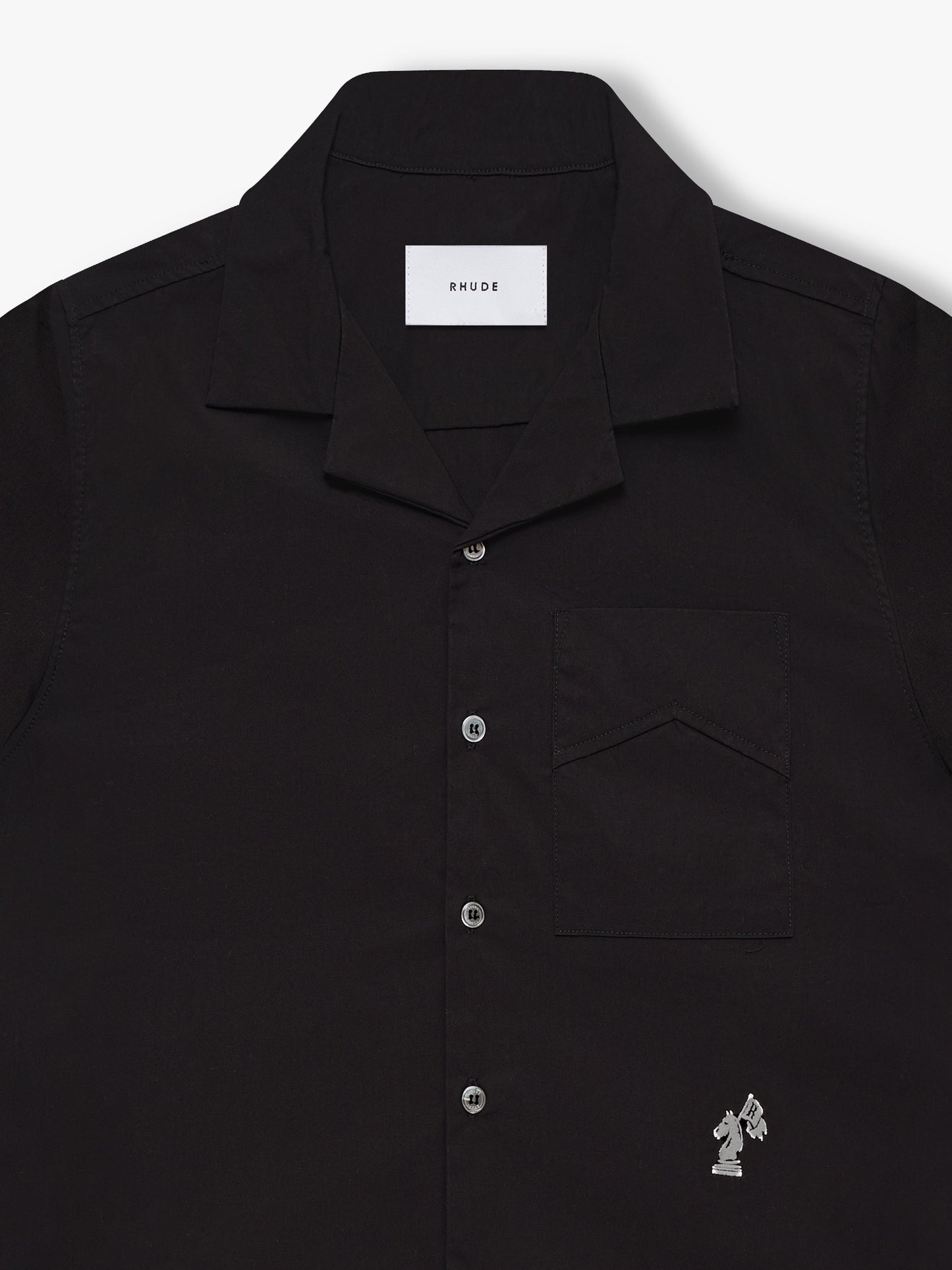 CAMP COLLAR LOGO SHIRT