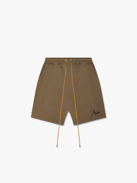 CLASSIQUE SWEAT SHORTS - MOSS