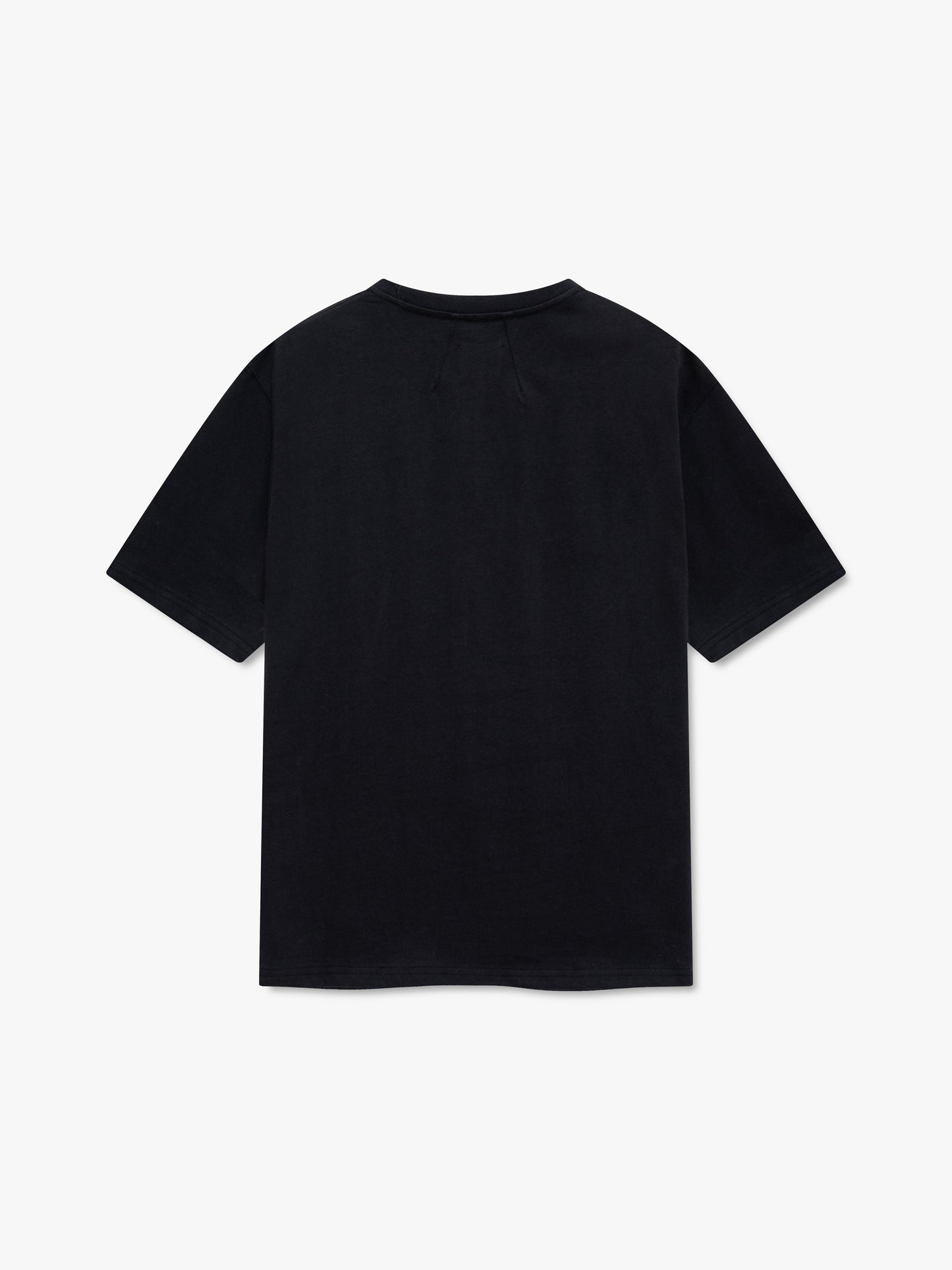 RHUDE ATHLETIC TEE - VINTAGE BLACK\/ WHITE