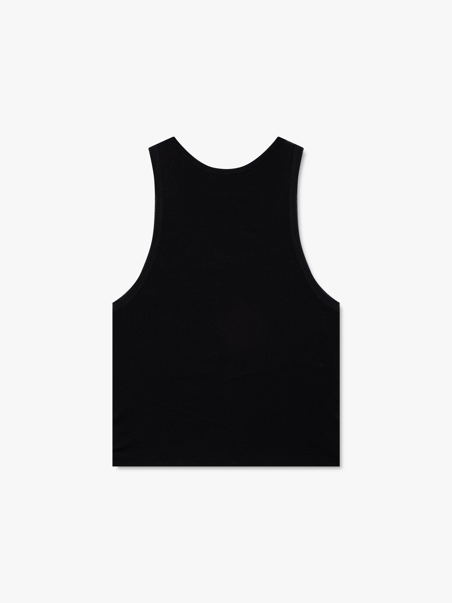 LOGO RIBBED TANK TOP