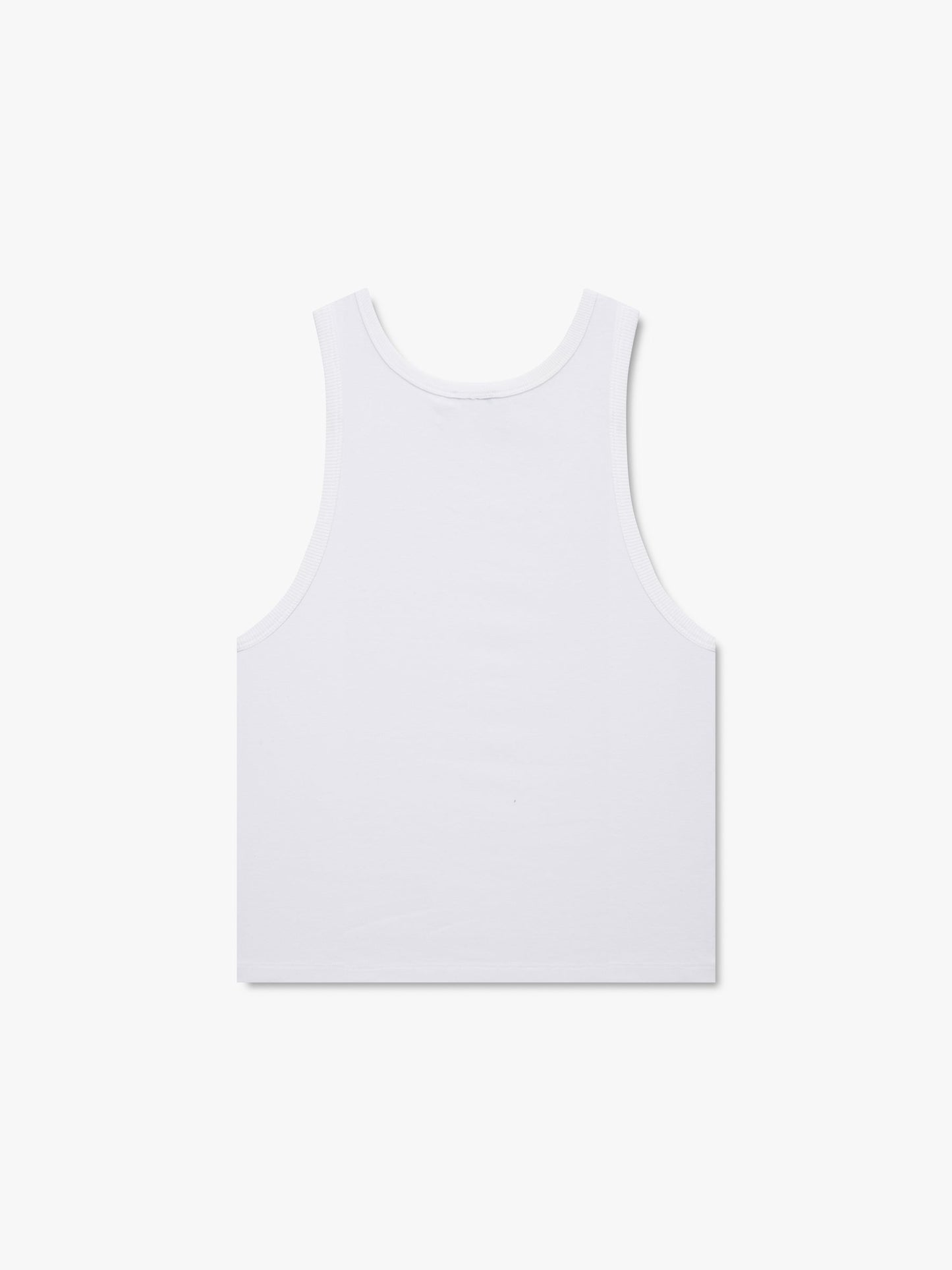 LOGO RIBBED TANK TOP