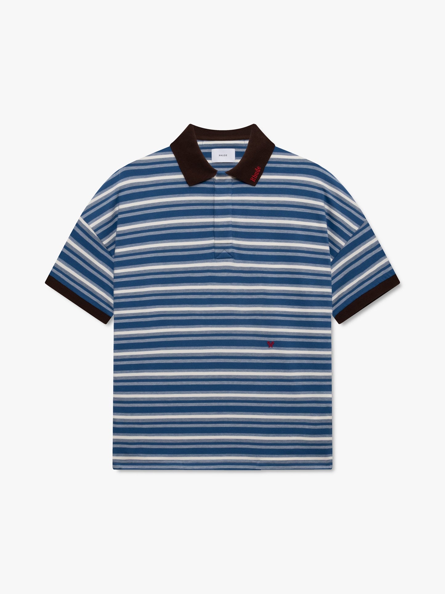 FONTAINE STRIPED SS POLO SHIRT