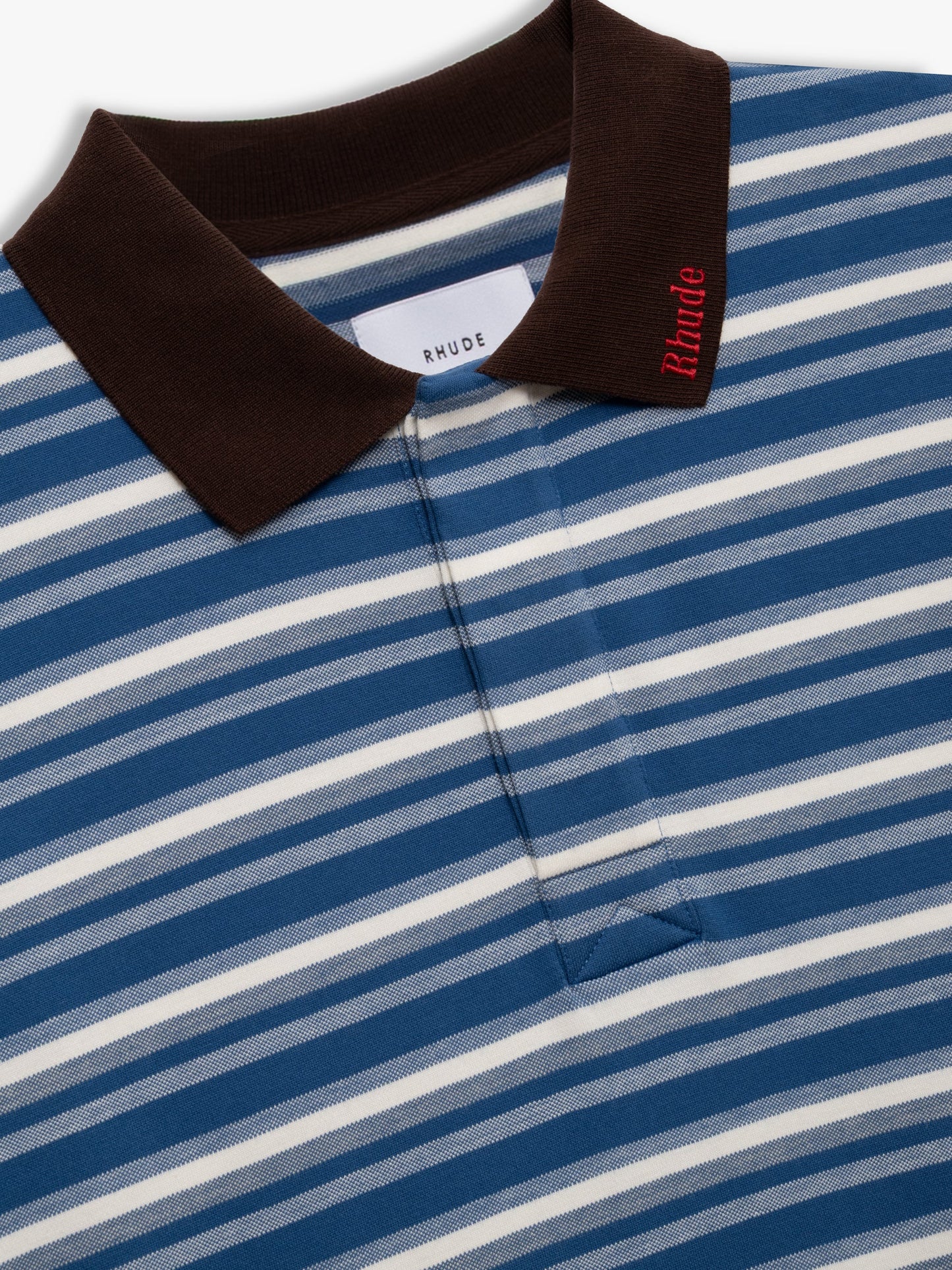 FONTAINE STRIPED SS POLO SHIRT