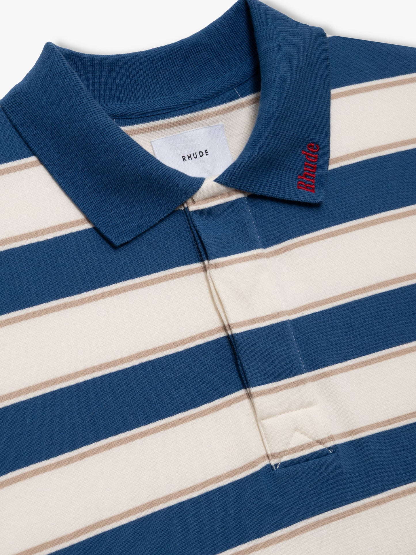 FONTAINE STRIPED SS POLO SHIRT