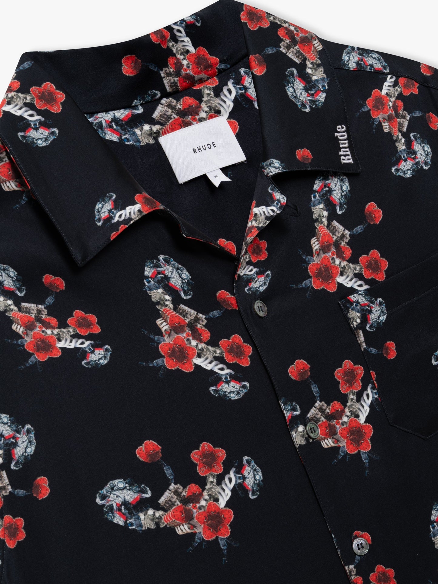 TURBO FLORAL BUTTON-UP SHIRT