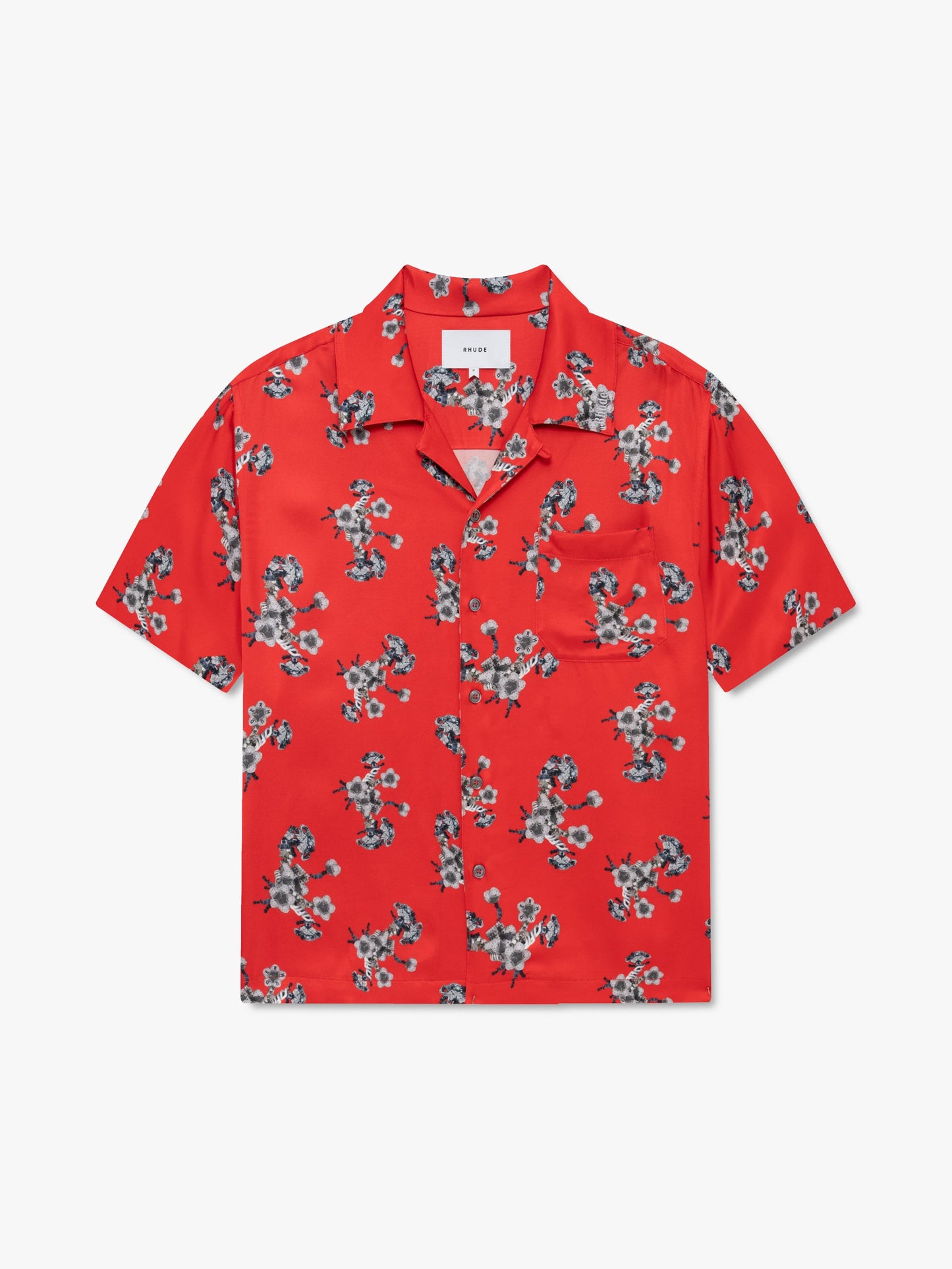 TURBO FLORAL BUTTON-UP SHIRT