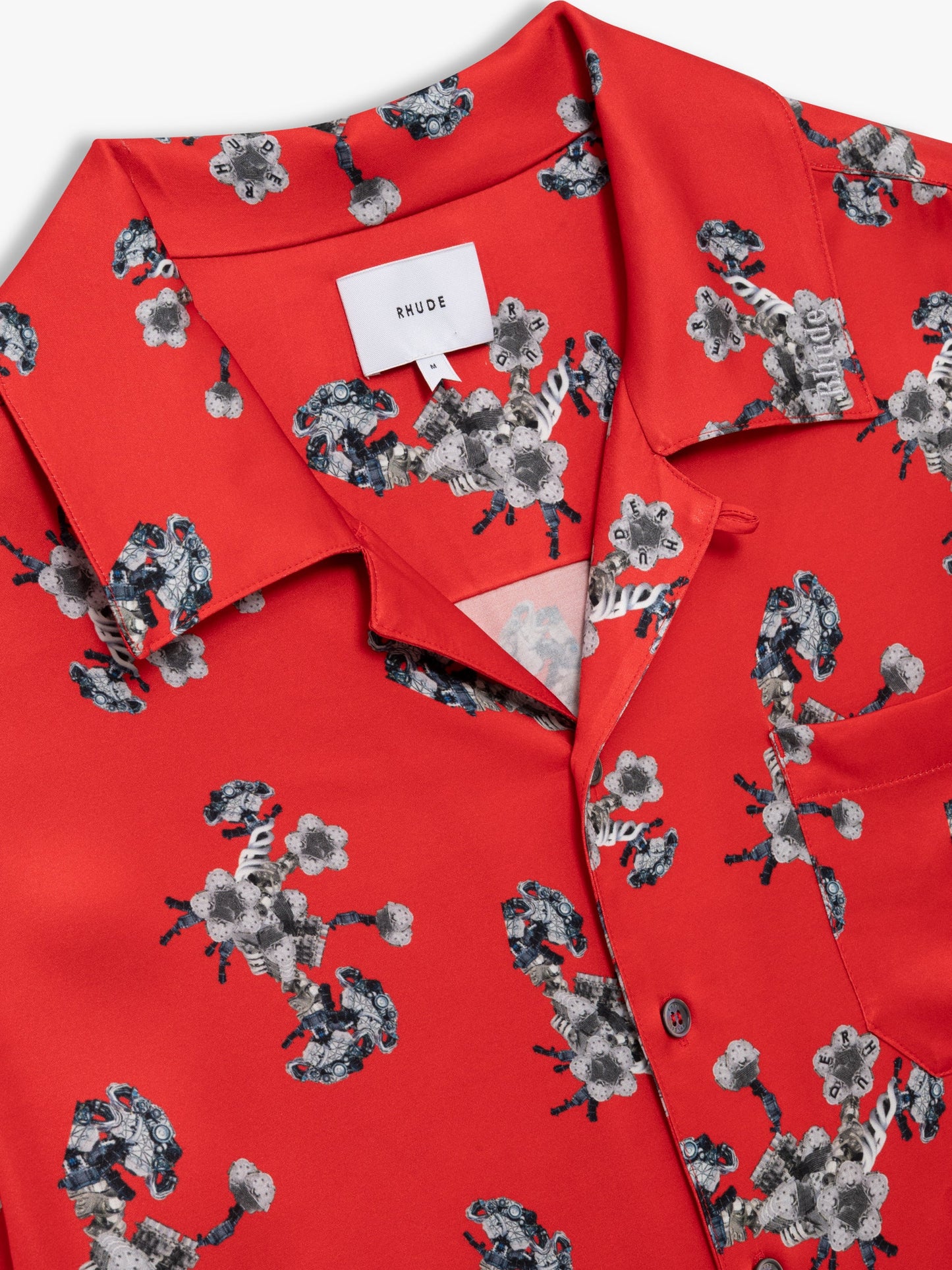 TURBO FLORAL BUTTON-UP SHIRT