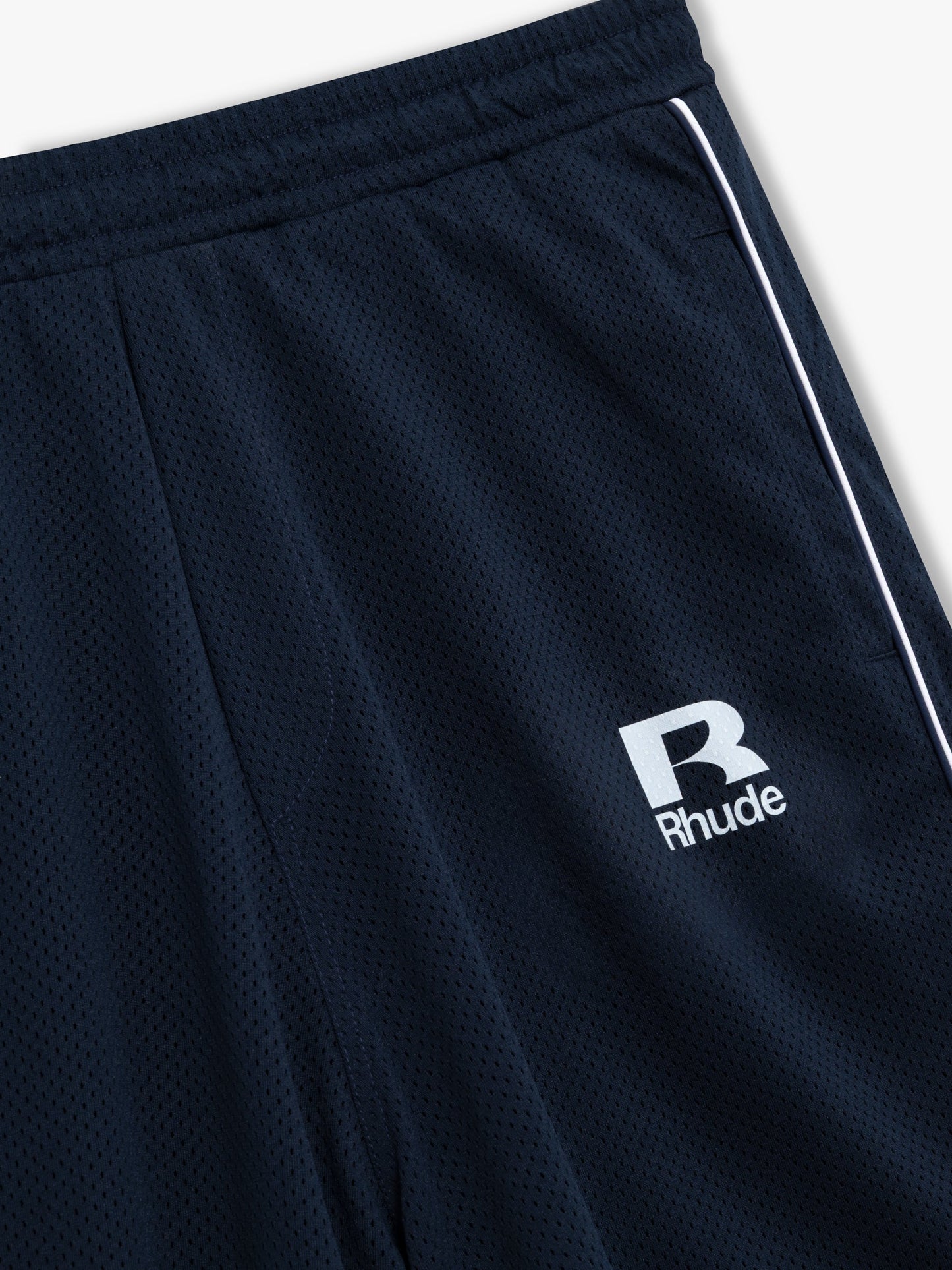 RHUDE MESH PIPING PARACHUTE TRACK PANT