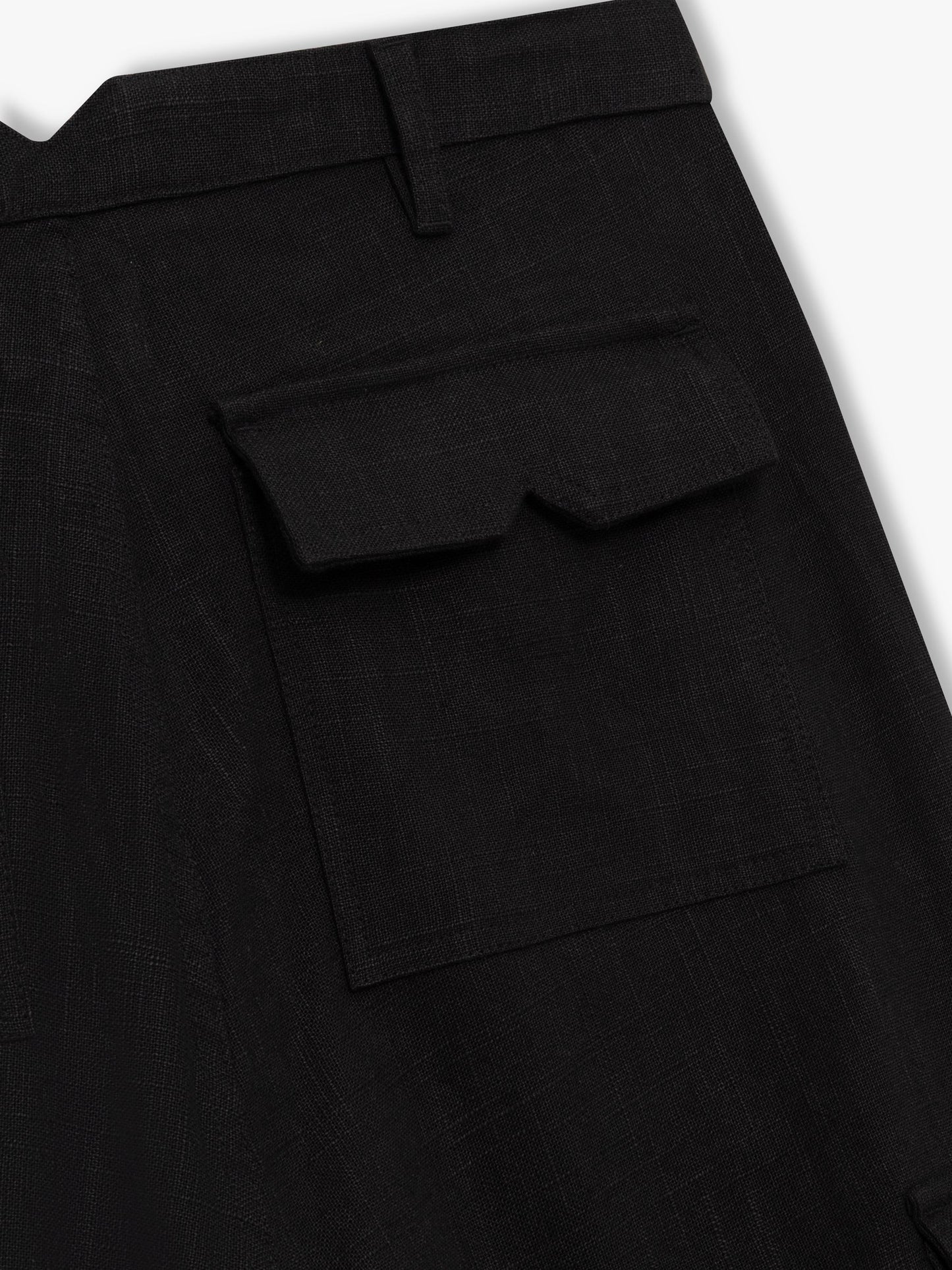 LINEN PARACHUTE PANT