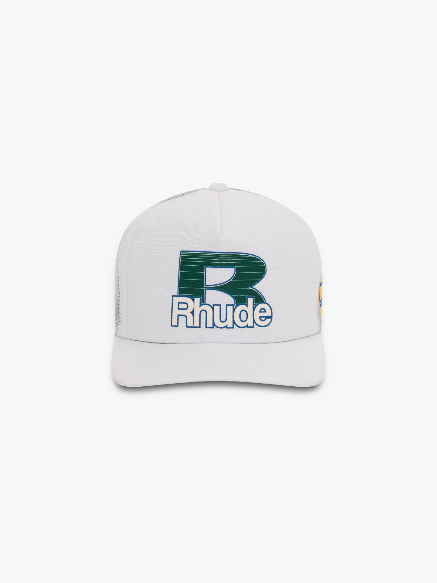ROADWAY RACING TRUCKER HAT - WHITE