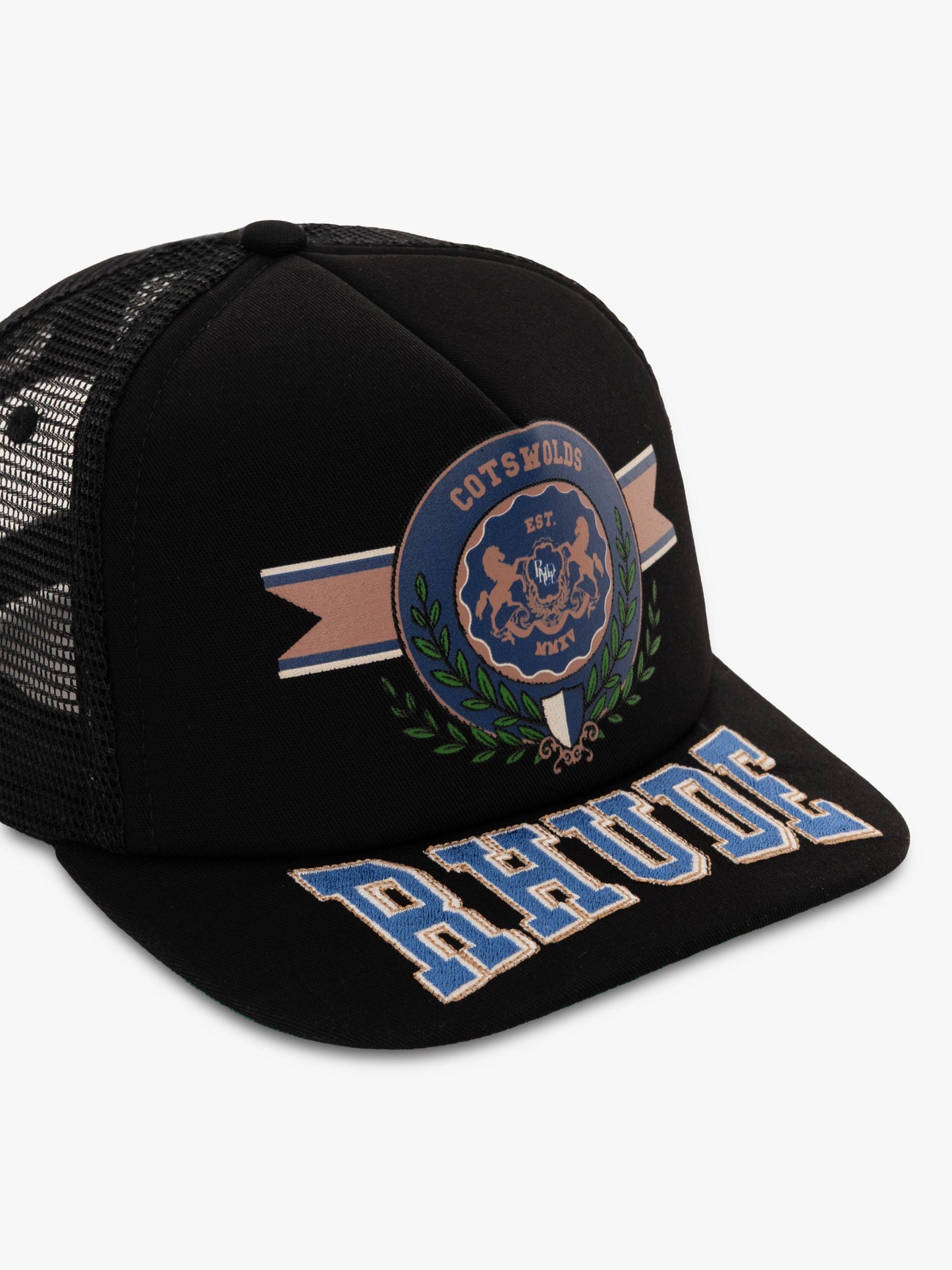 COTSWOLD TRUCKER HAT - BLACK