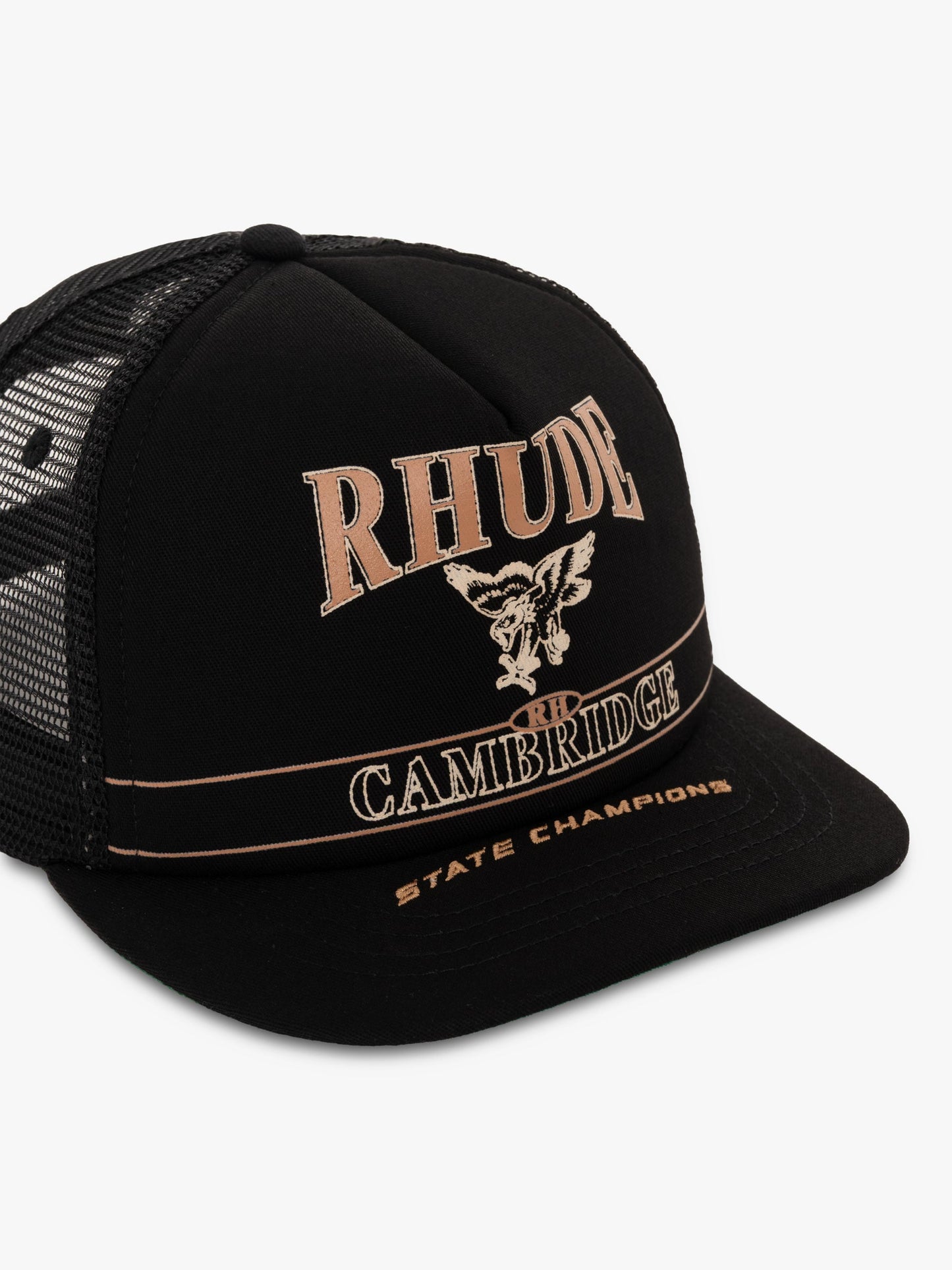 CAMBRIDGE STATE CHAMPS TRUCKER HAT - BLACK