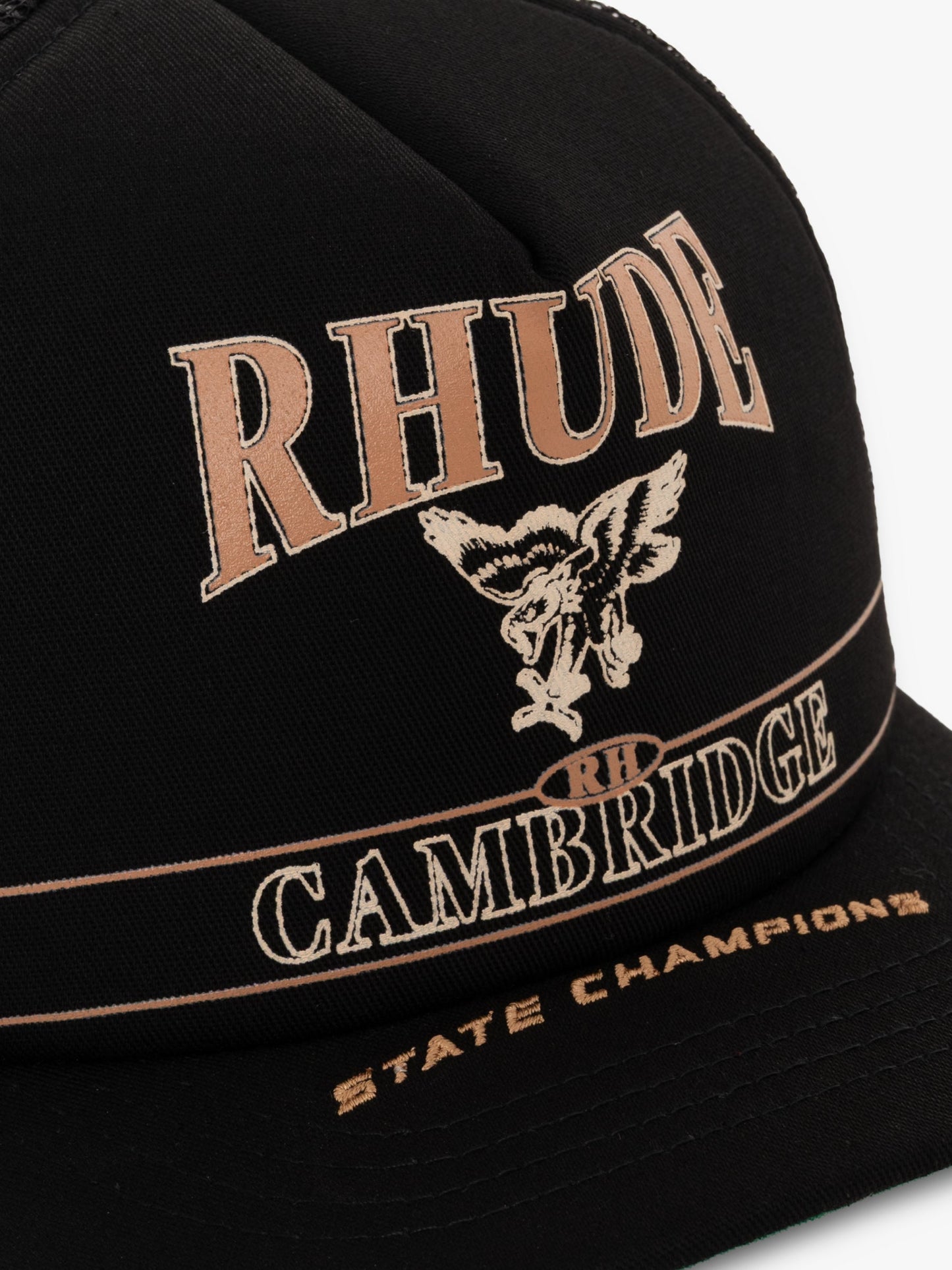 CAMBRIDGE STATE CHAMPS TRUCKER HAT - BLACK