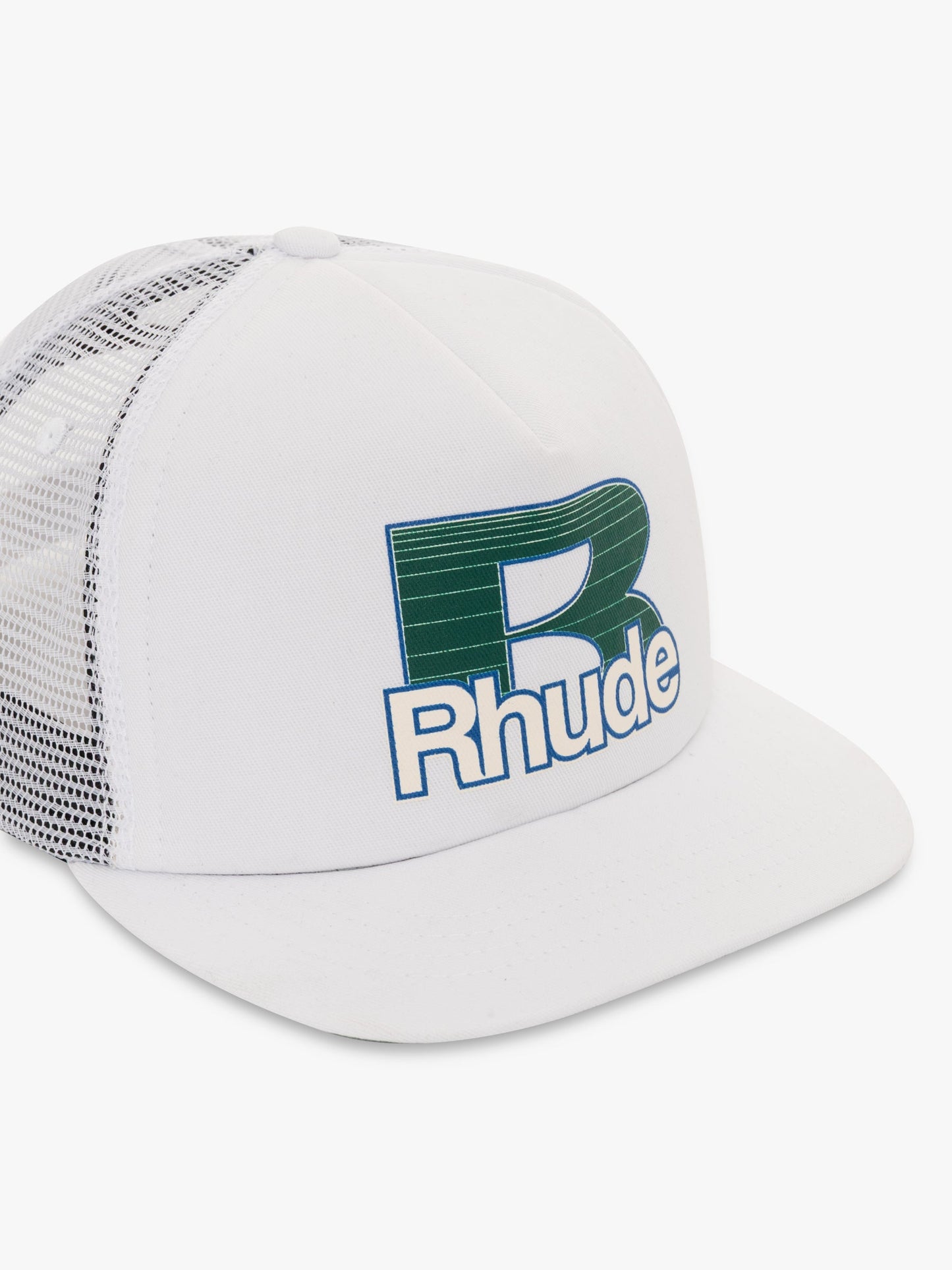 ROADWAY RACING TRUCKER HAT - WHITE