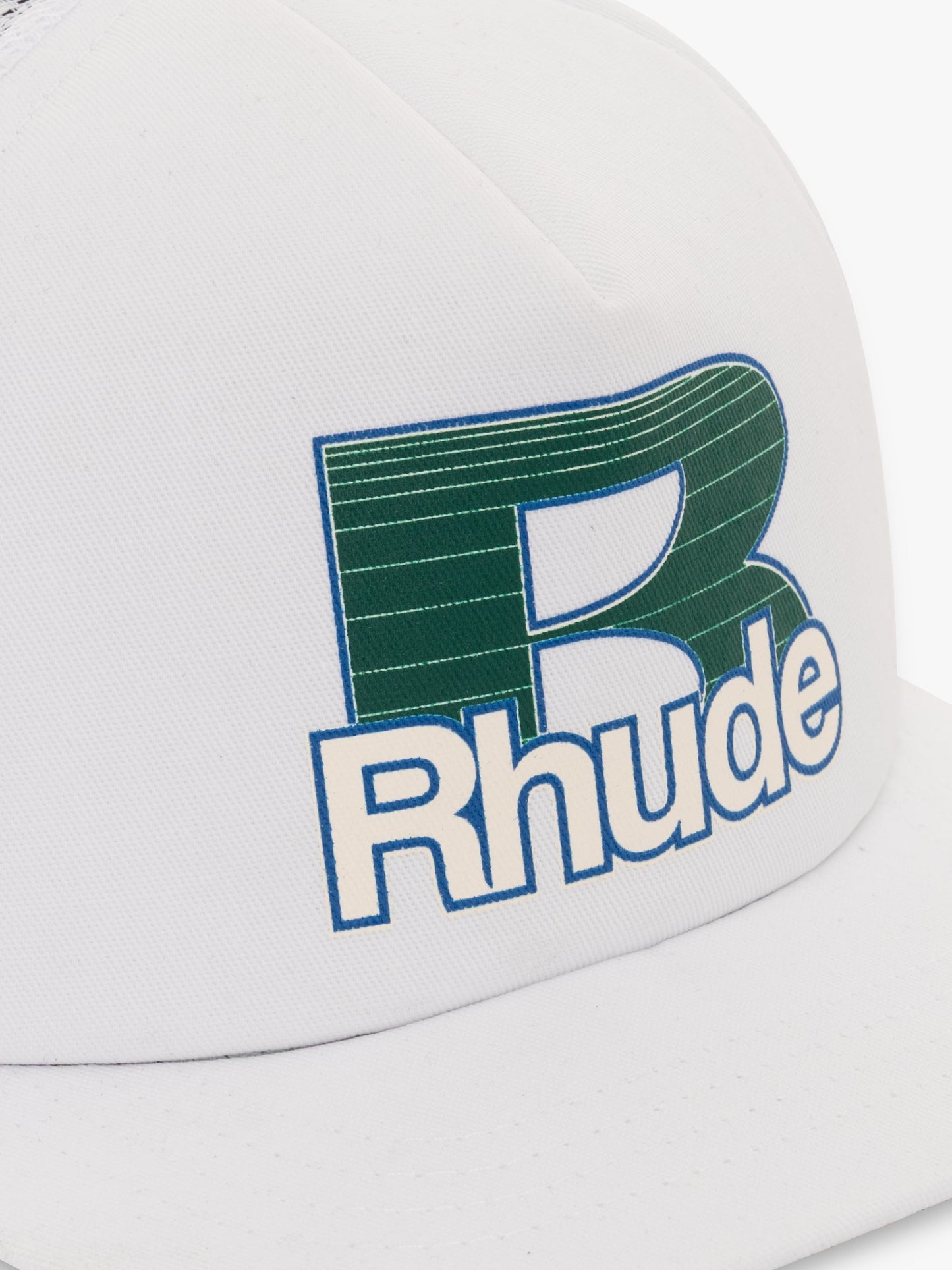 ROADWAY RACING TRUCKER HAT - WHITE