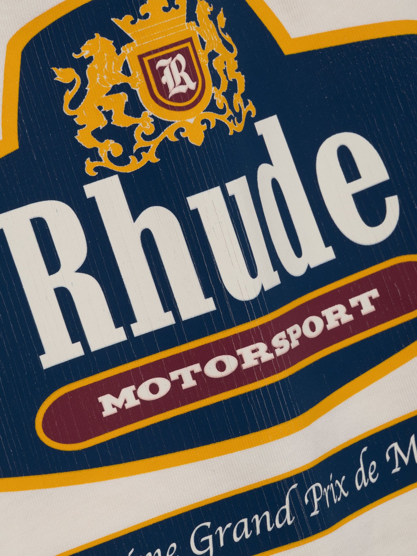 RHUDE RACING CREST TEE