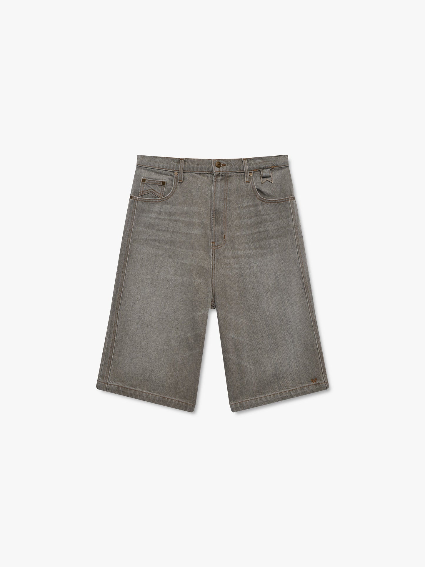 BAGGY TRAXEDO DENIM SHORT
