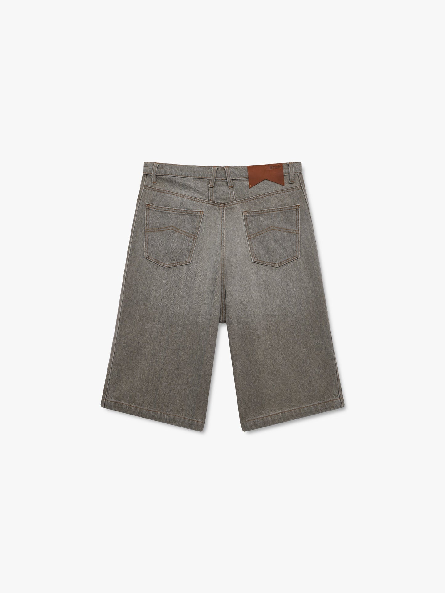 BAGGY TRAXEDO DENIM SHORT